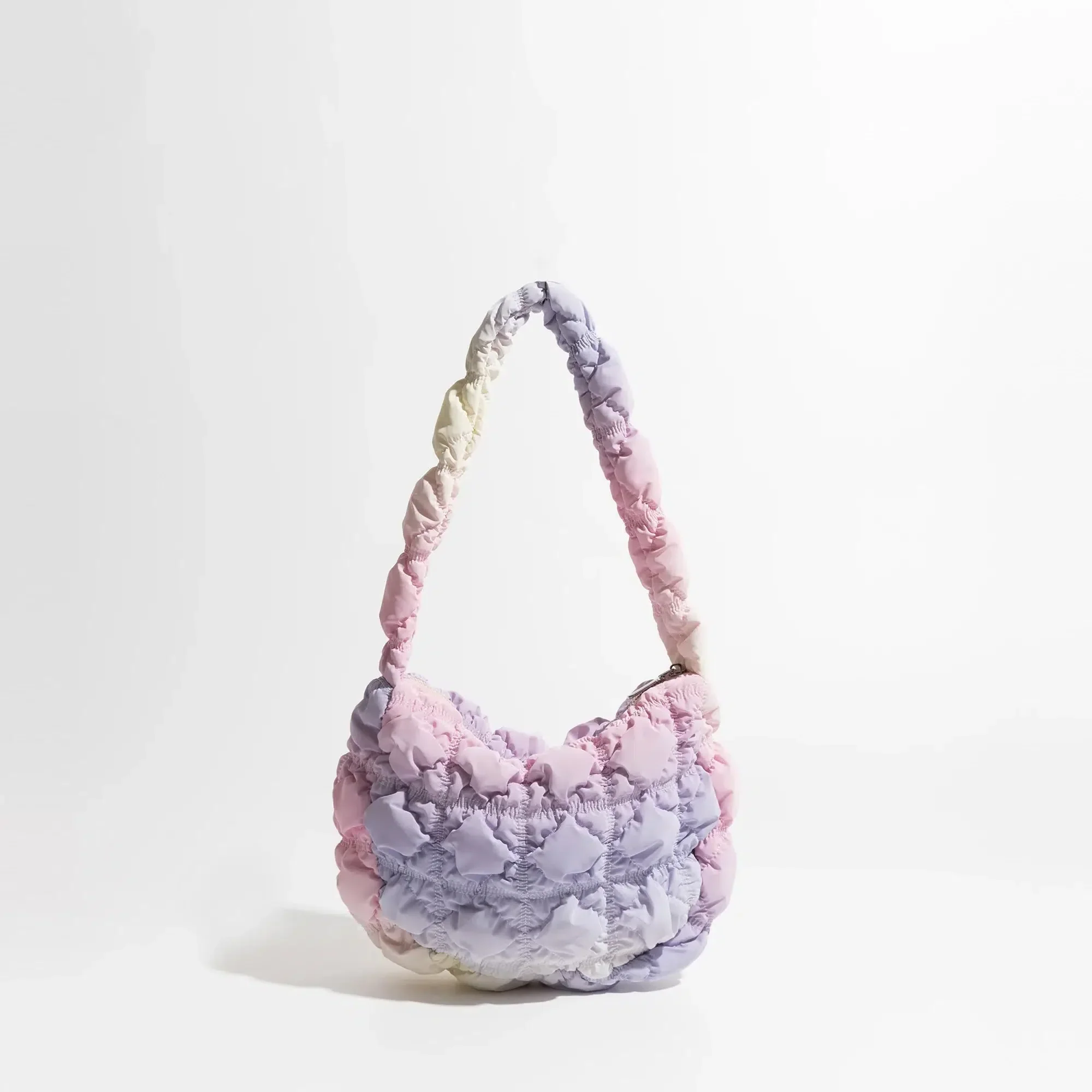Soft Girl Rainbow Quilted Bag - Image 6