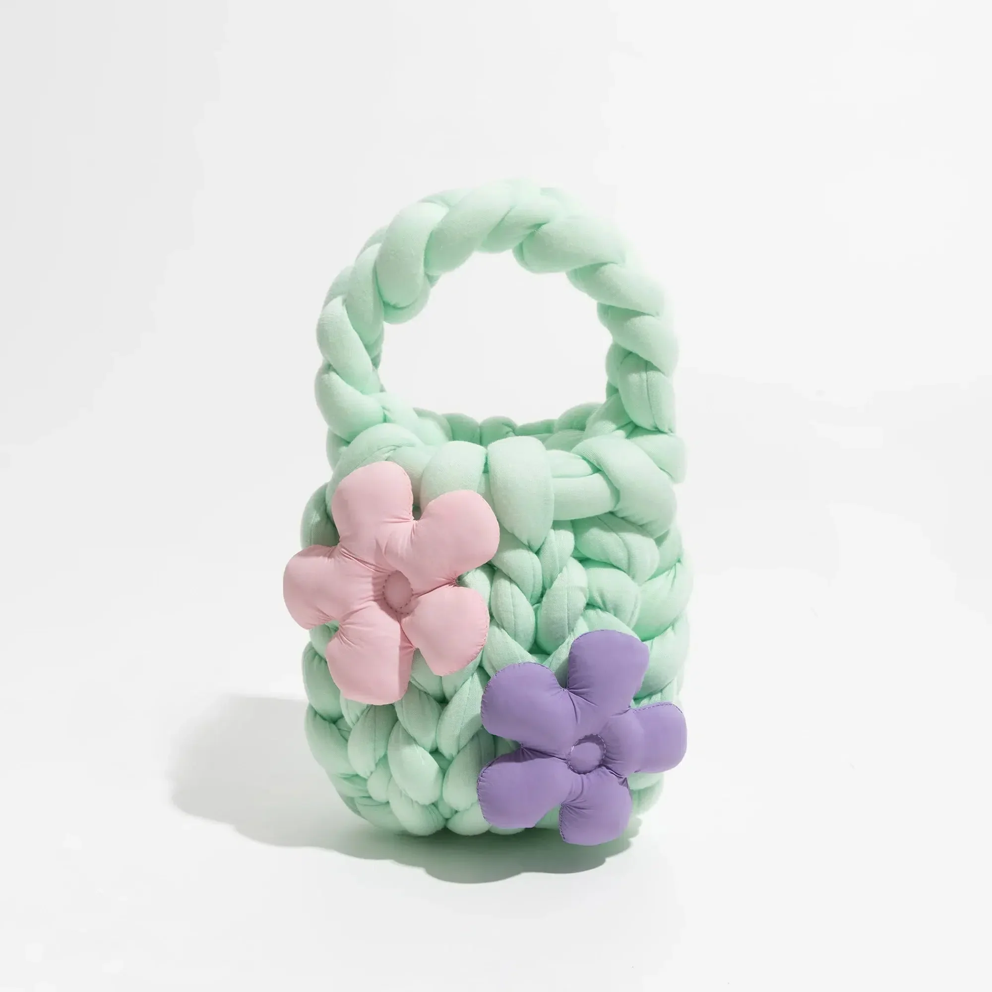 Soft Girl Super Bulky Yarn Handbag - Image 2