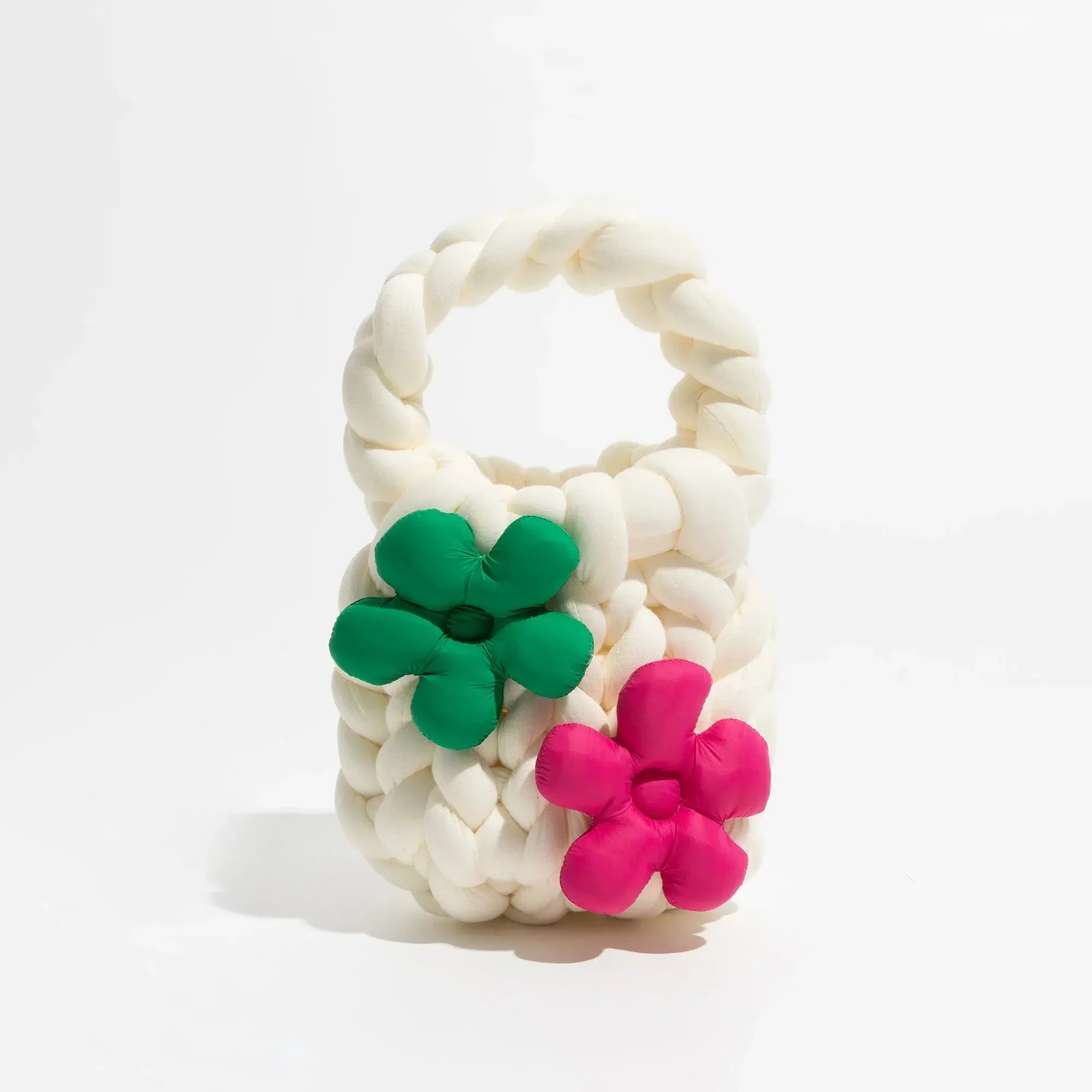 Soft Girl Super Bulky Yarn Handbag - Image 6