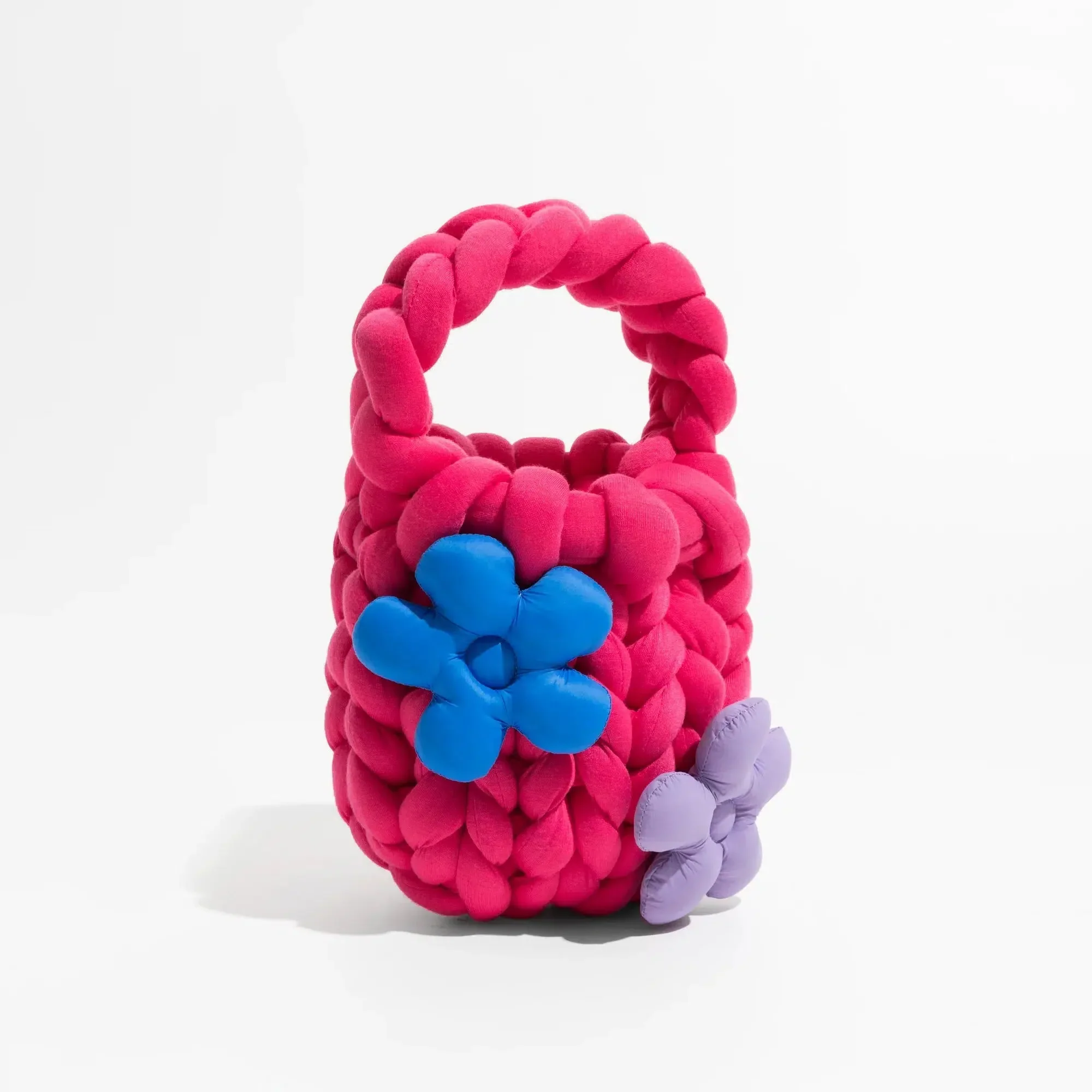 Soft Girl Super Bulky Yarn Handbag - Image 8