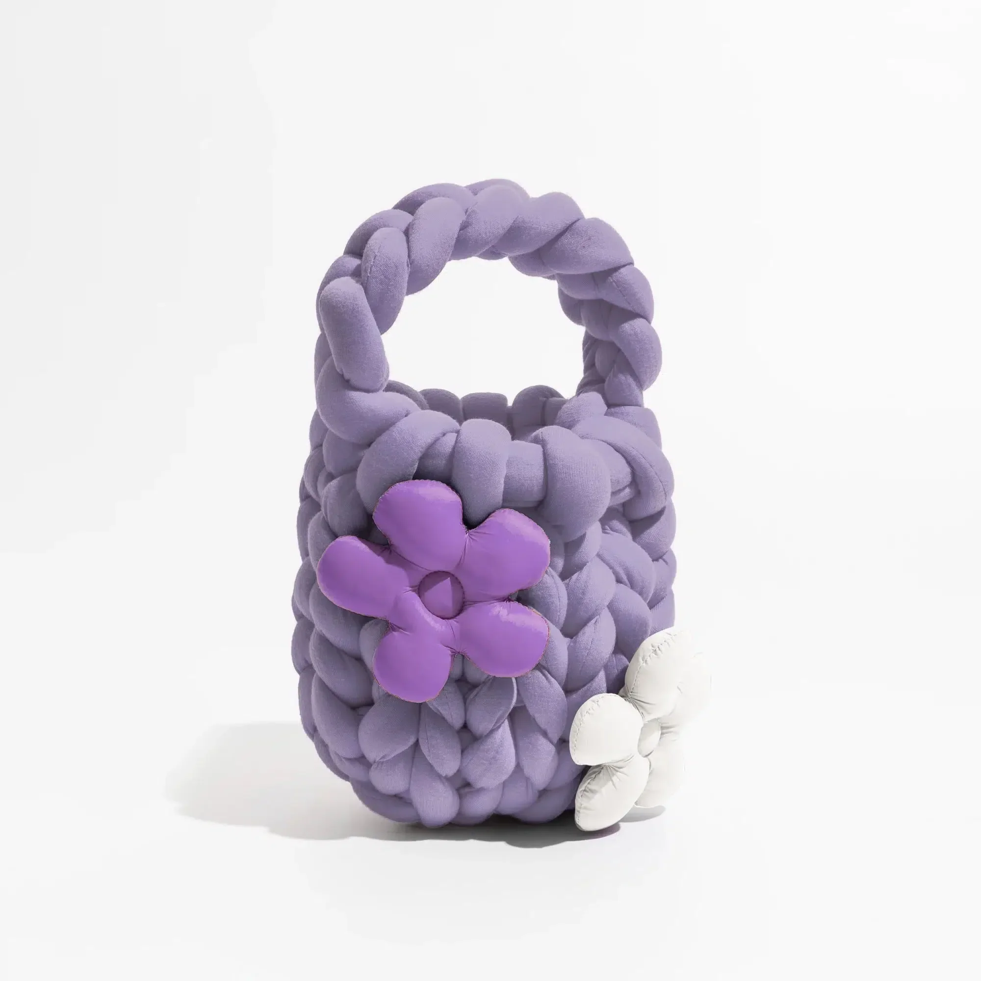 Soft Girl Super Bulky Yarn Handbag - Image 9