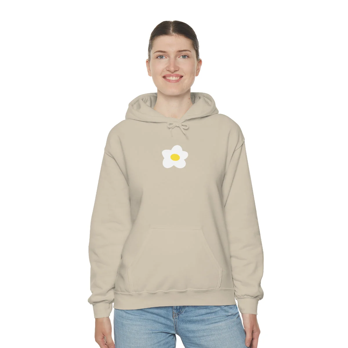 Soft Girly Flower Sweatshirt Hoodie - Image 2