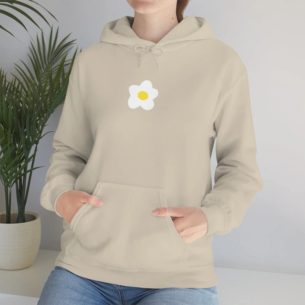 Soft Girly Flower Sweatshirt Hoodie - Image 3