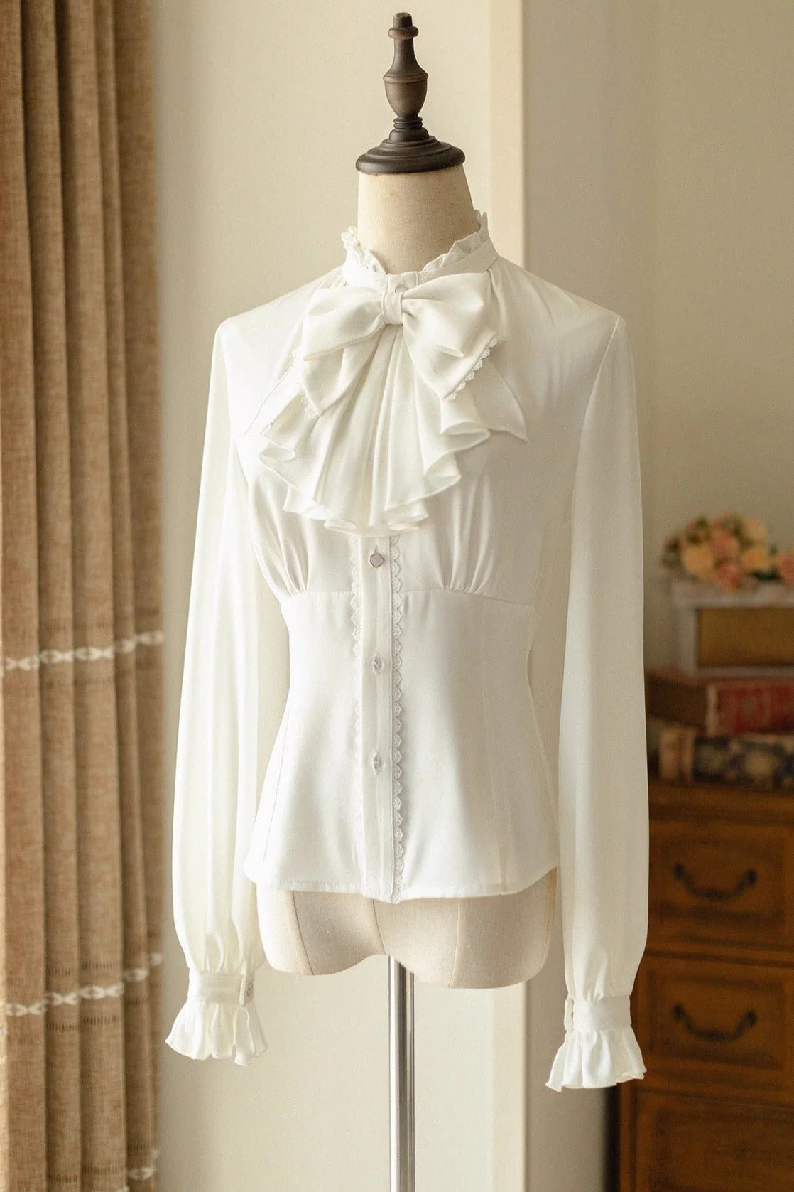 Big Bow Blouse + Retro Sass Skirt - Image 12