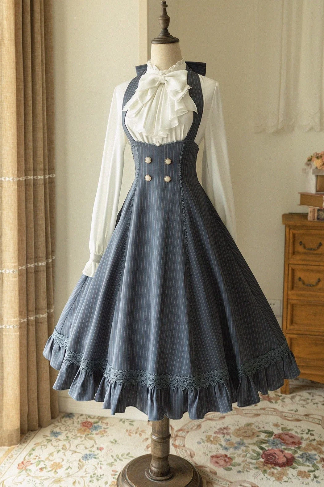 Big Bow Blouse + Retro Sass Skirt - Image 5