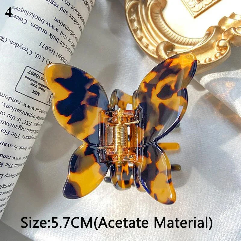 Speckled Butterfly Acrylic Hair Clips - Image 20