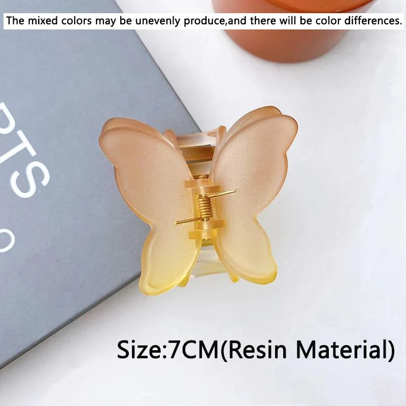 Speckled Butterfly Acrylic Hair Clips - Image 31