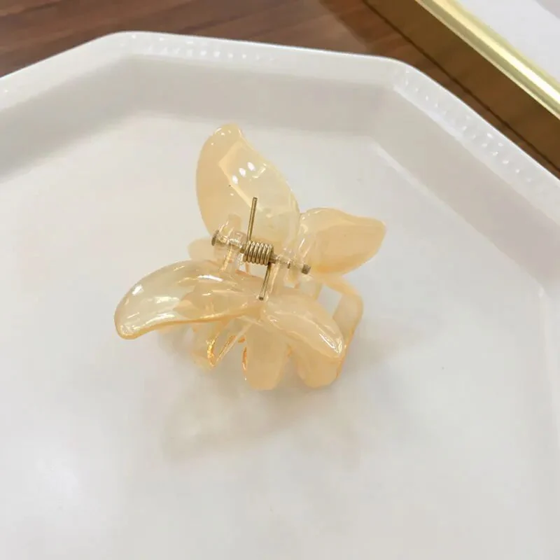 Speckled Butterfly Acrylic Hair Clips - Image 33