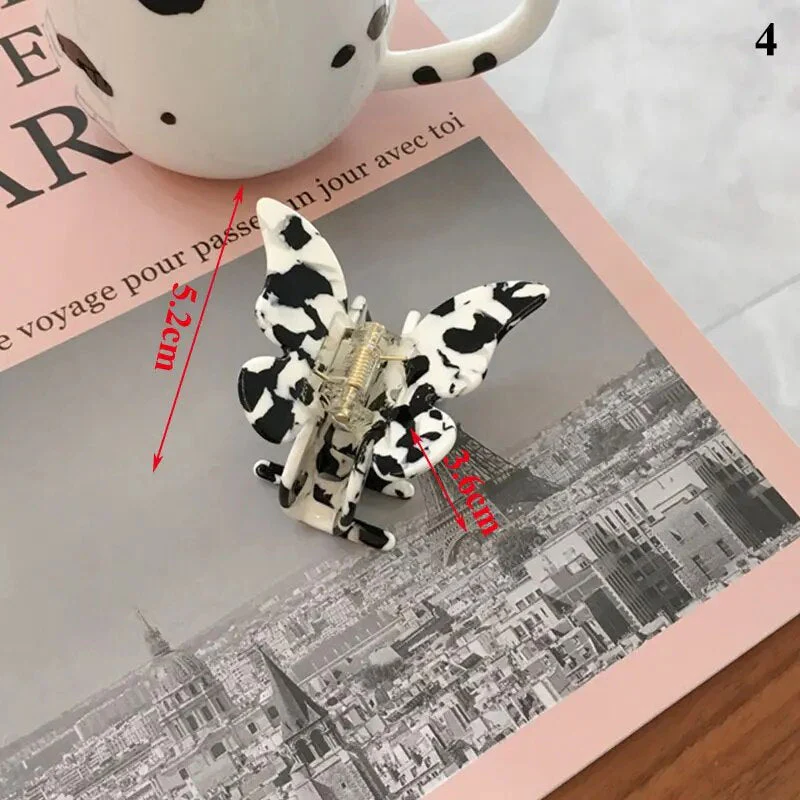 Speckled Butterfly Acrylic Hair Clips - Image 48