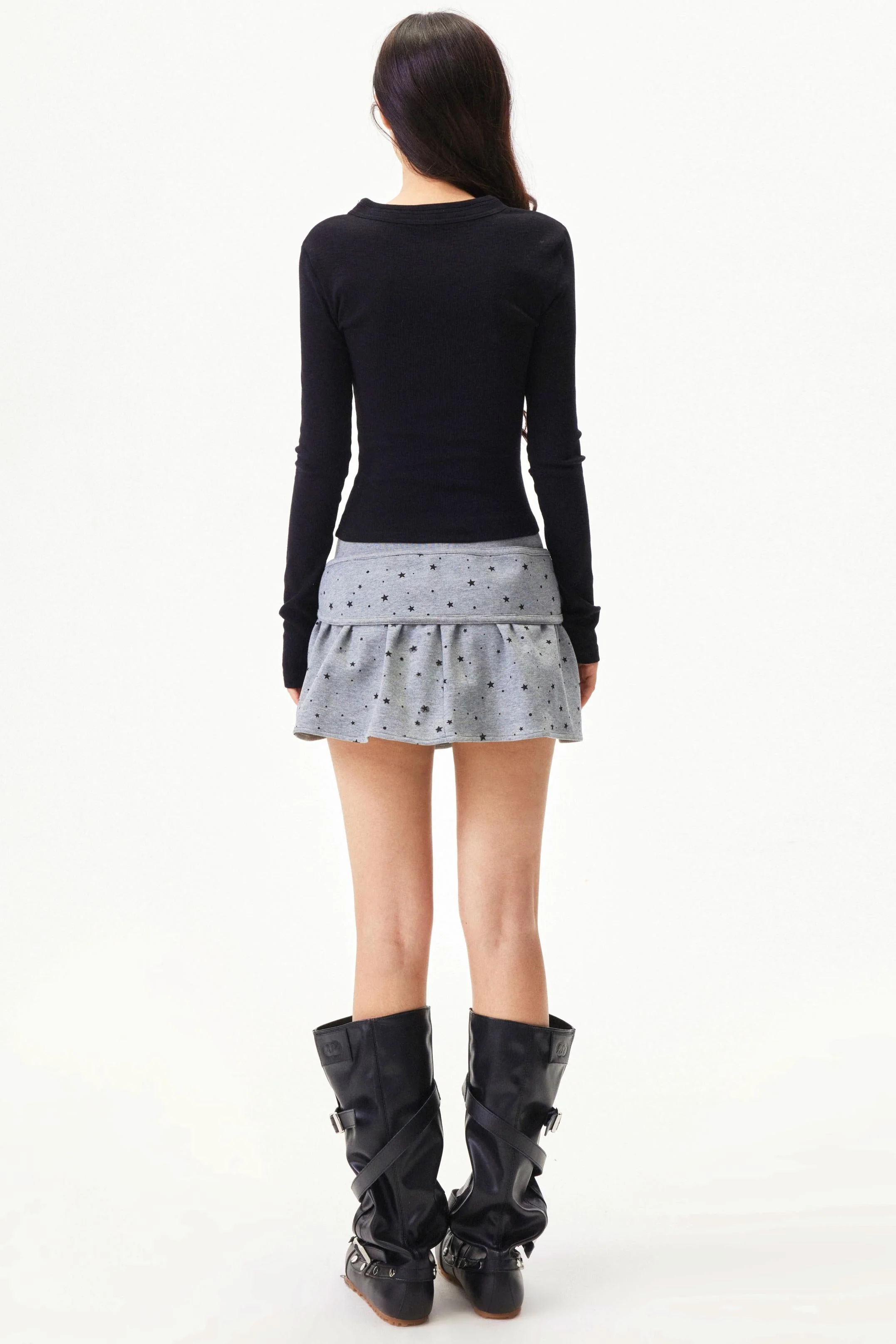 Spicy girl ribbed knit top - Image 5