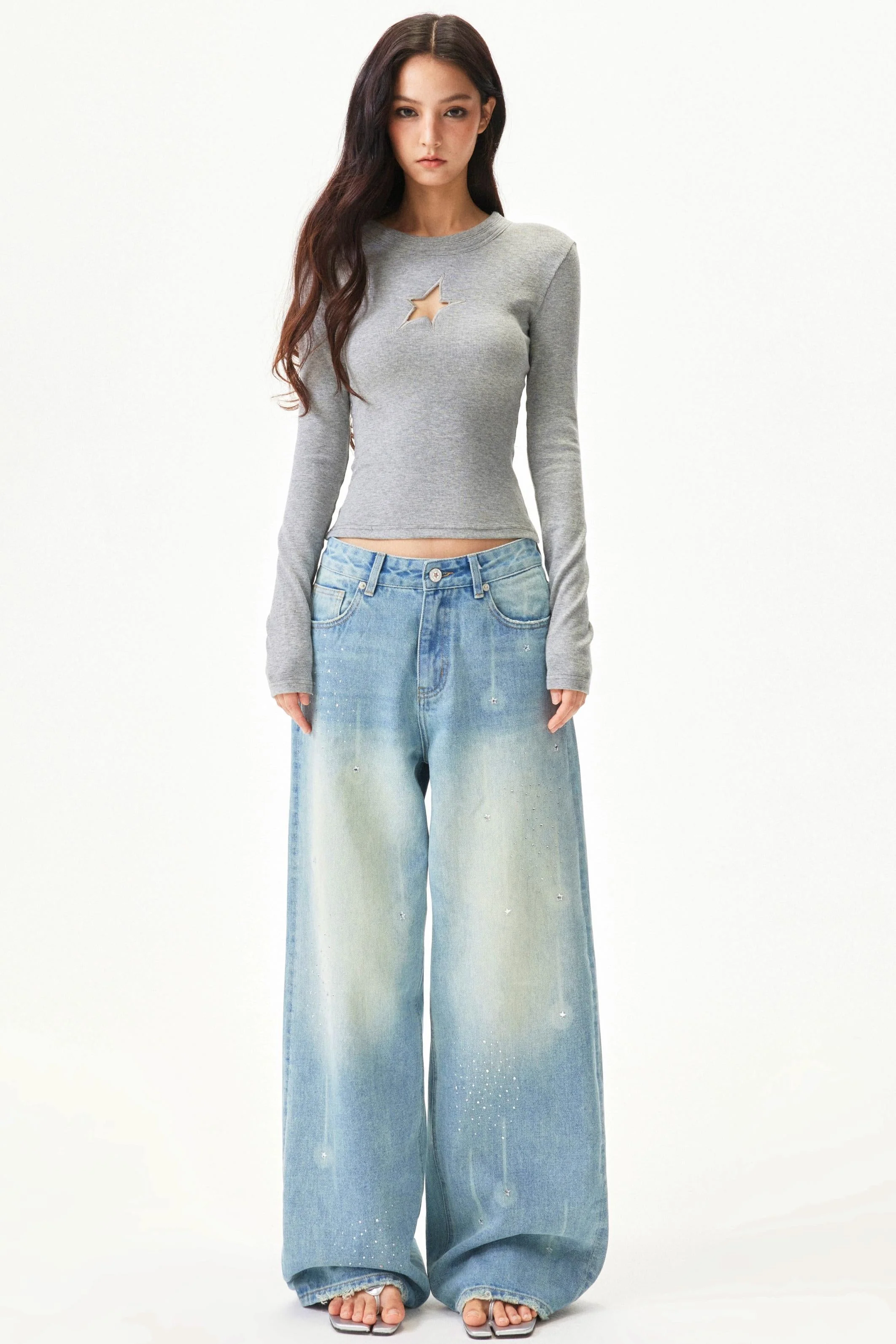 Spicy girl ribbed knit top - Image 9