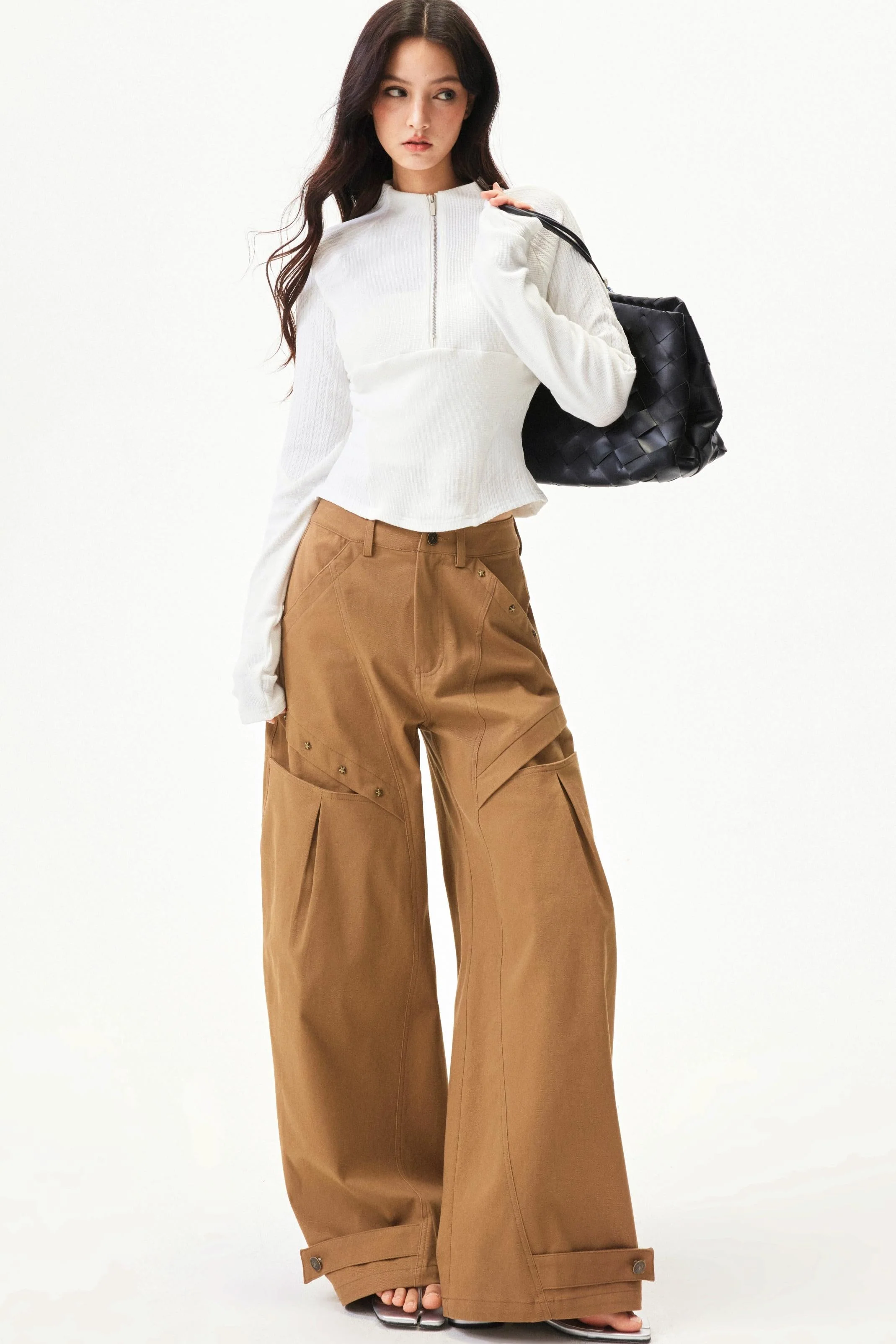 Spicy Waffle Patchwork Top - Image 10