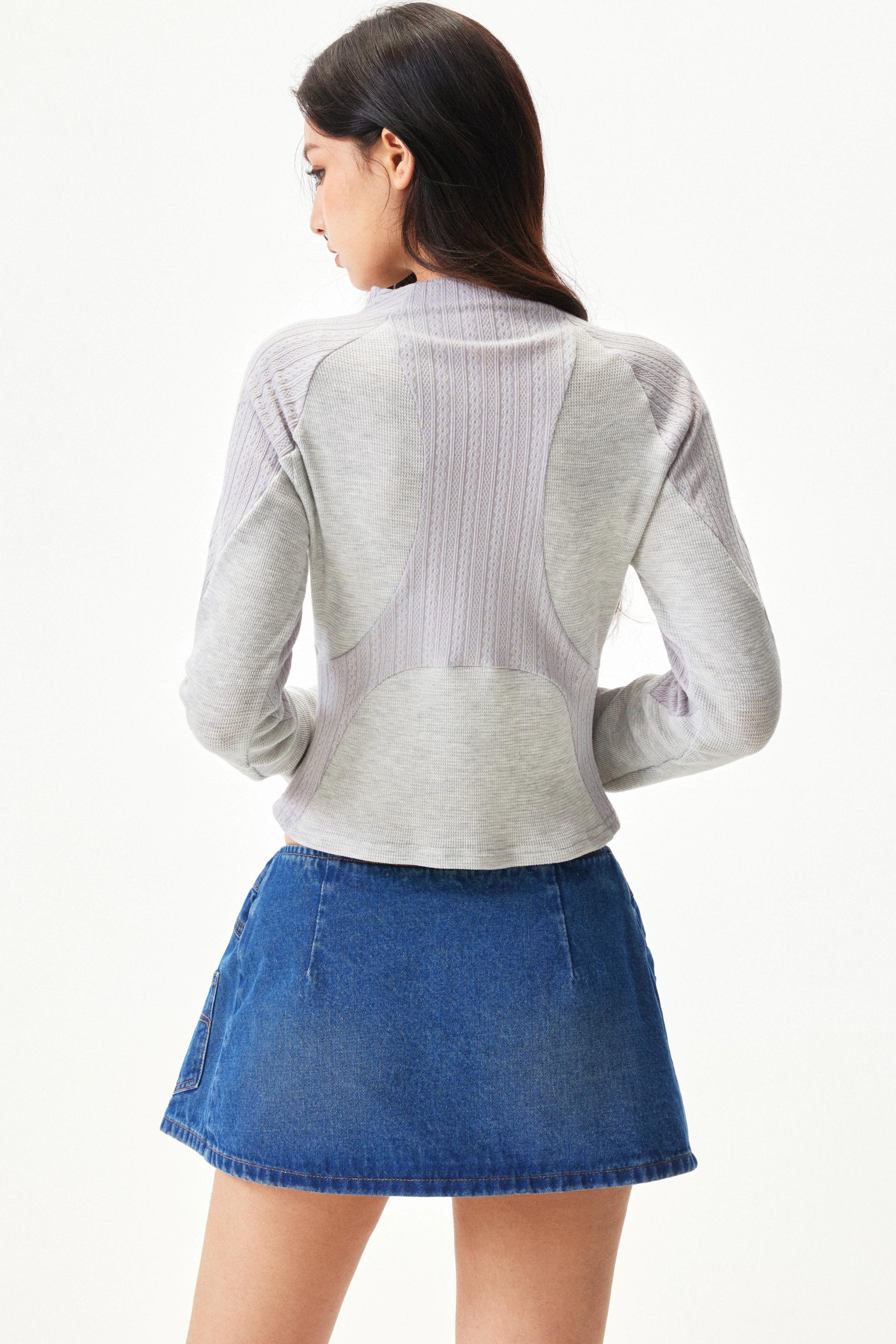Spicy Waffle Patchwork Top - Image 12