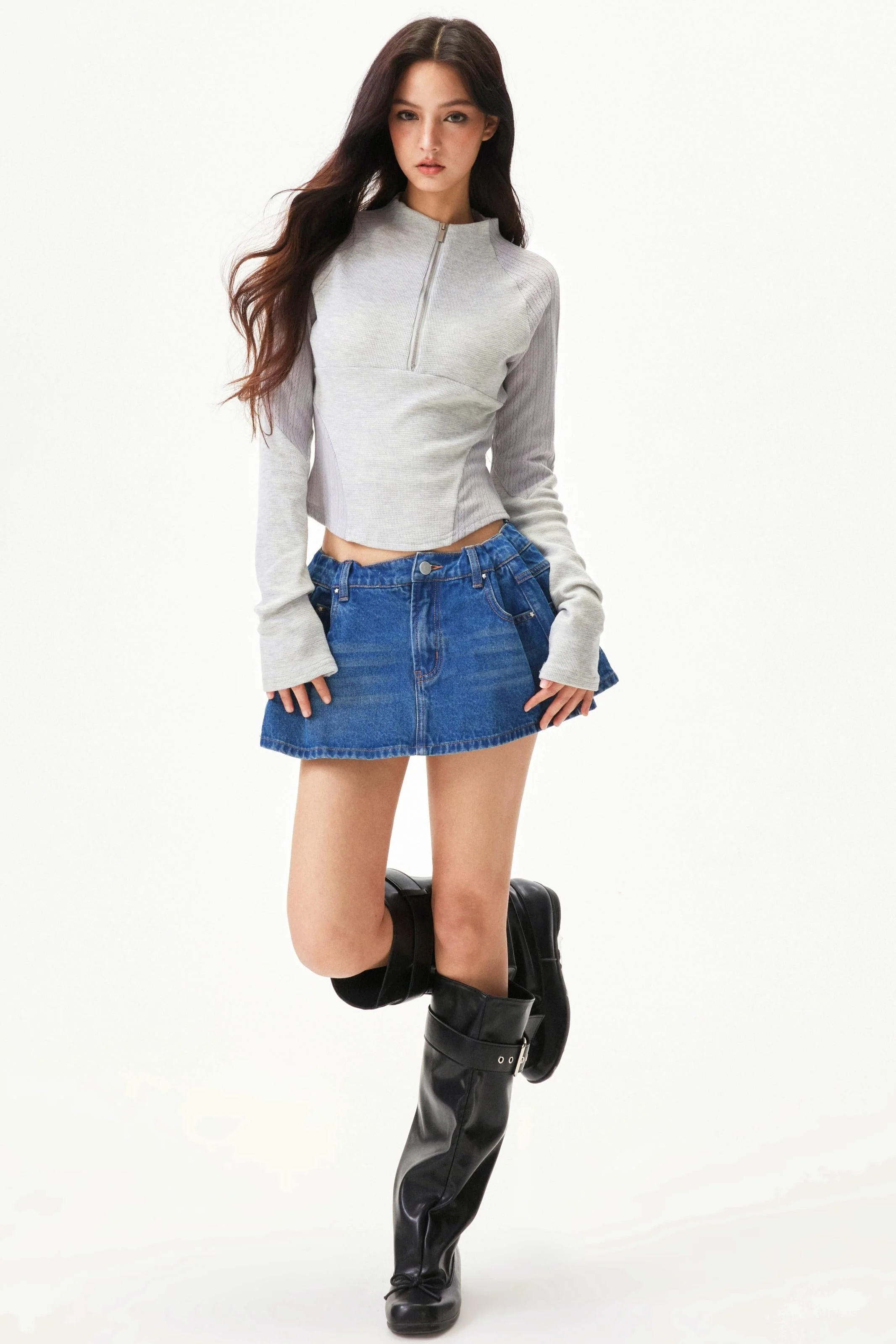 Spicy Waffle Patchwork Top - Image 15