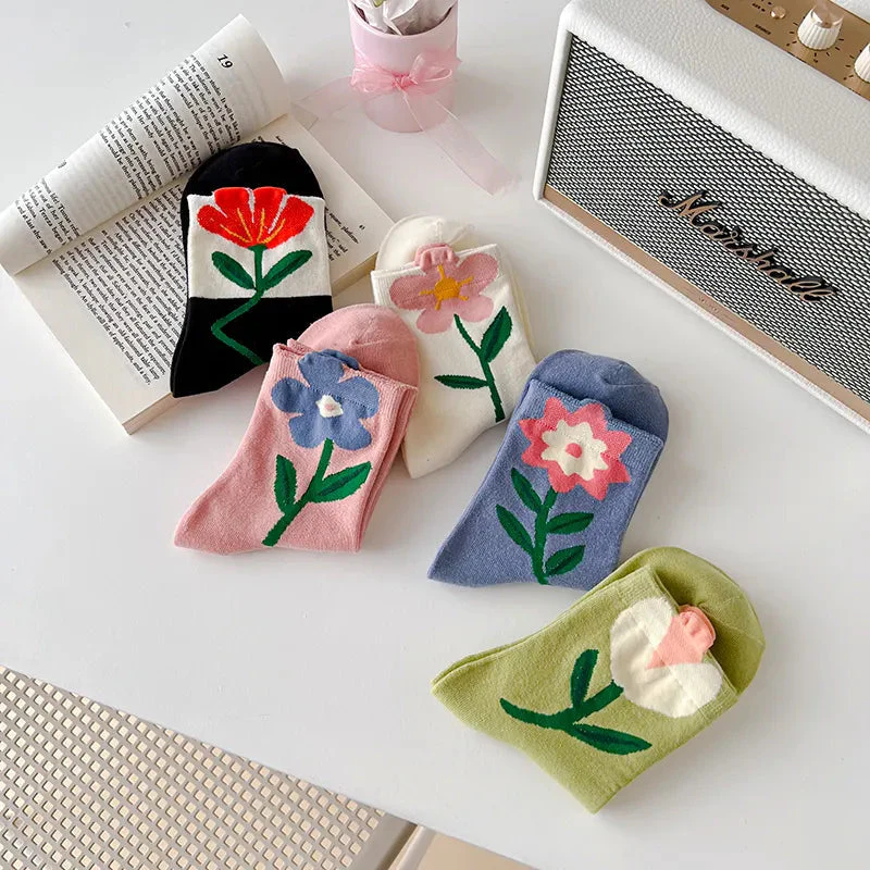 Spring Flower Socks - Image 3