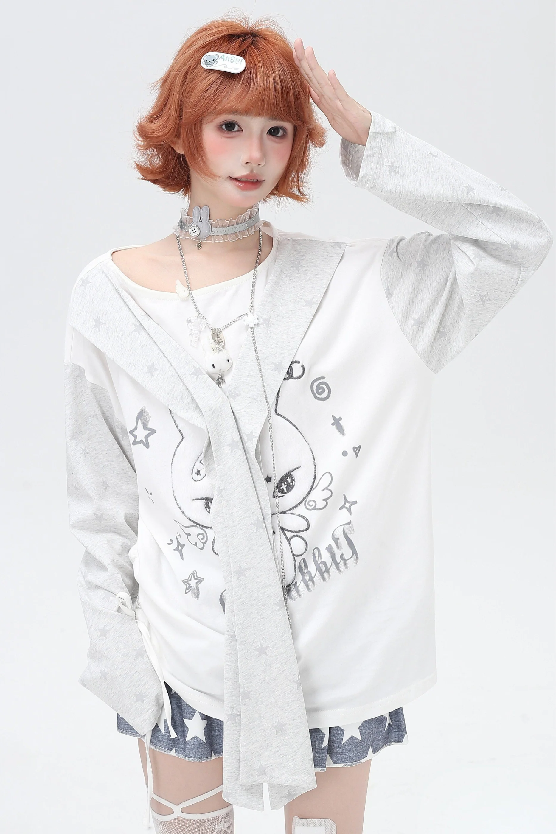 Star Rabbit Shawl Top - Image 2