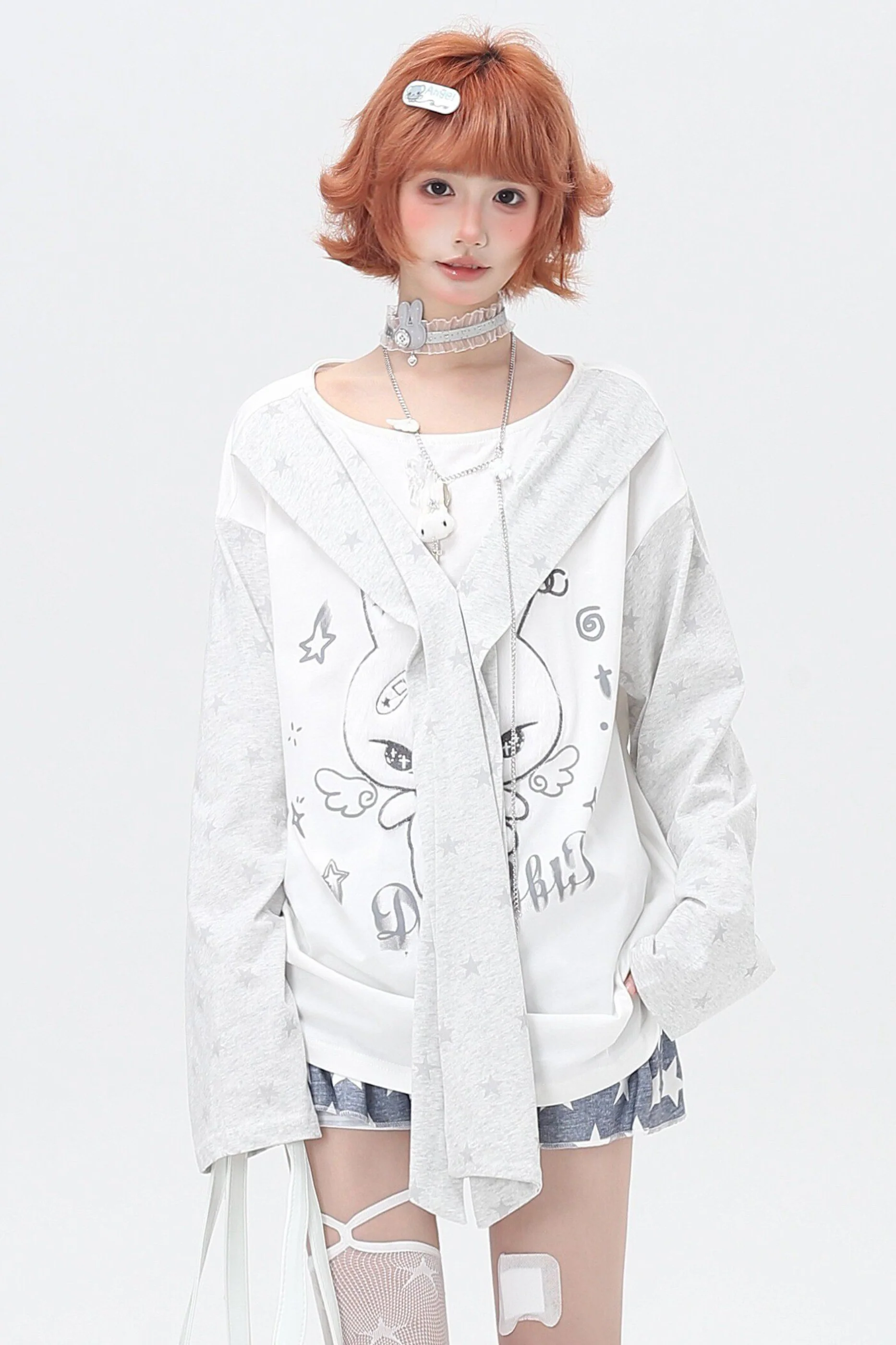 Star Rabbit Shawl Top - Image 4
