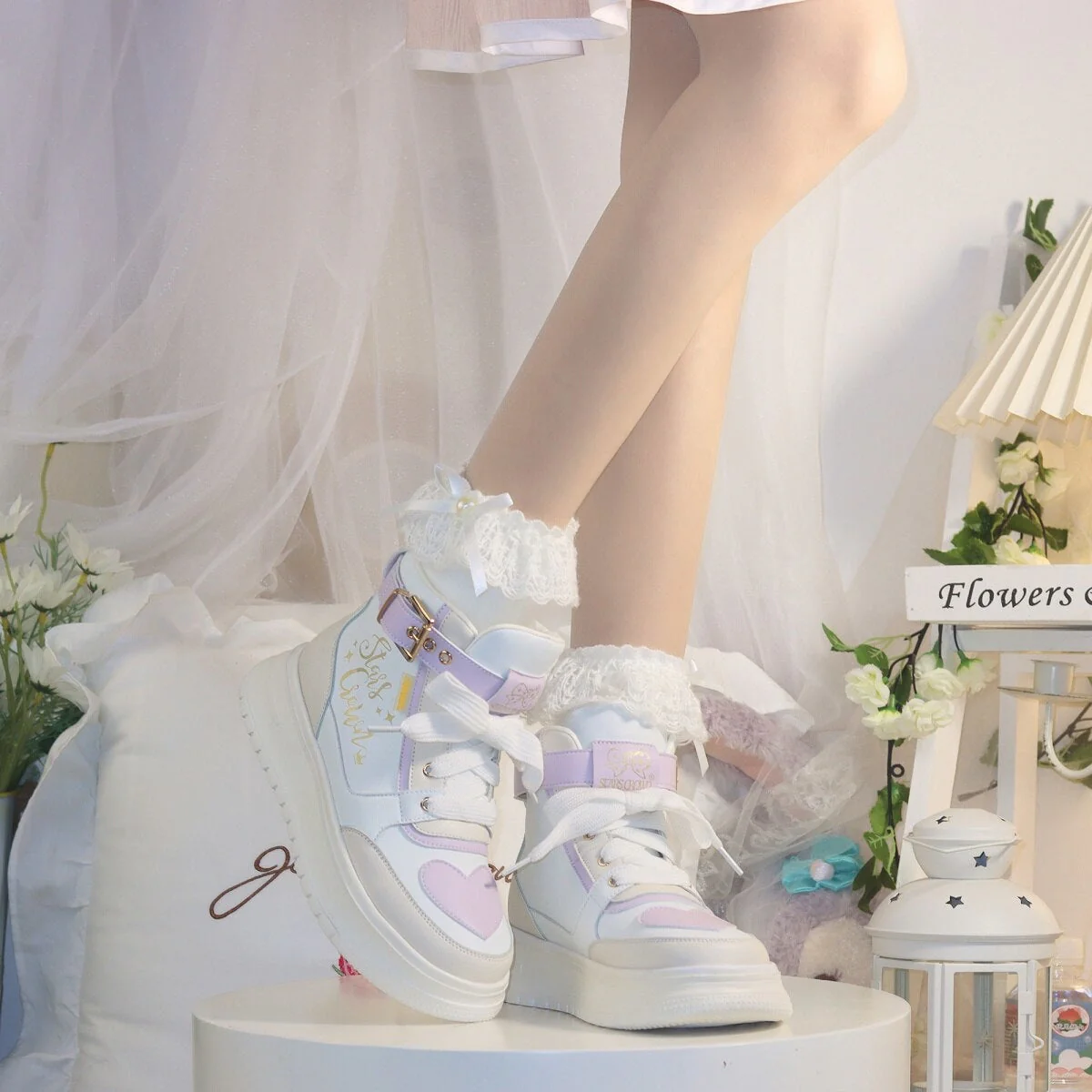 Star Crown Pastel Hi-Tops - Image 15