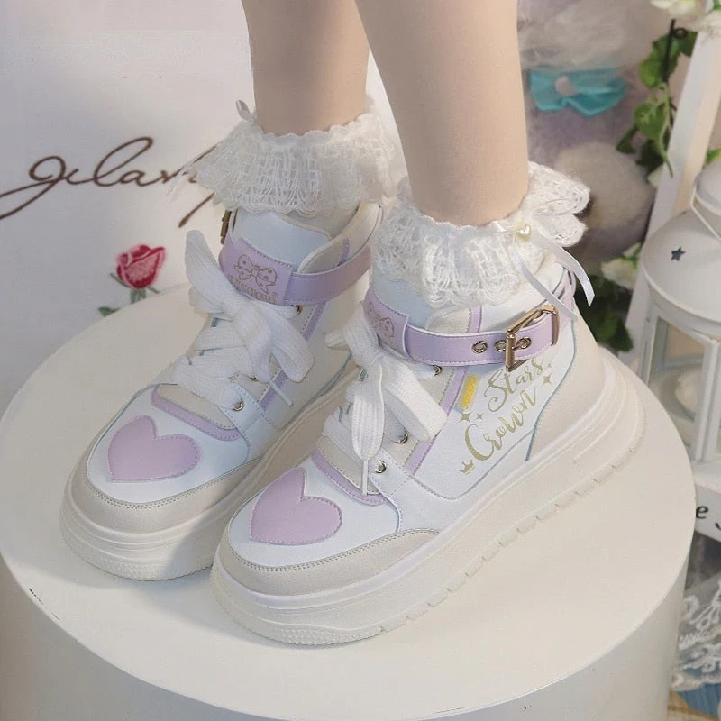 Star Crown Pastel Hi-Tops - Image 16