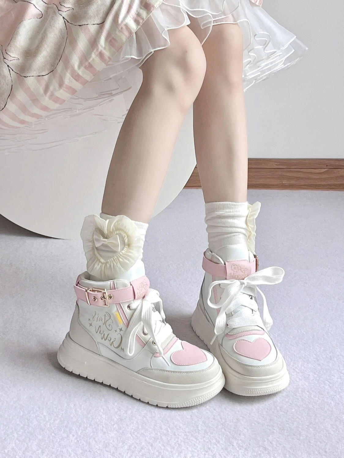 Star Crown Pastel Hi-Tops - Image 8