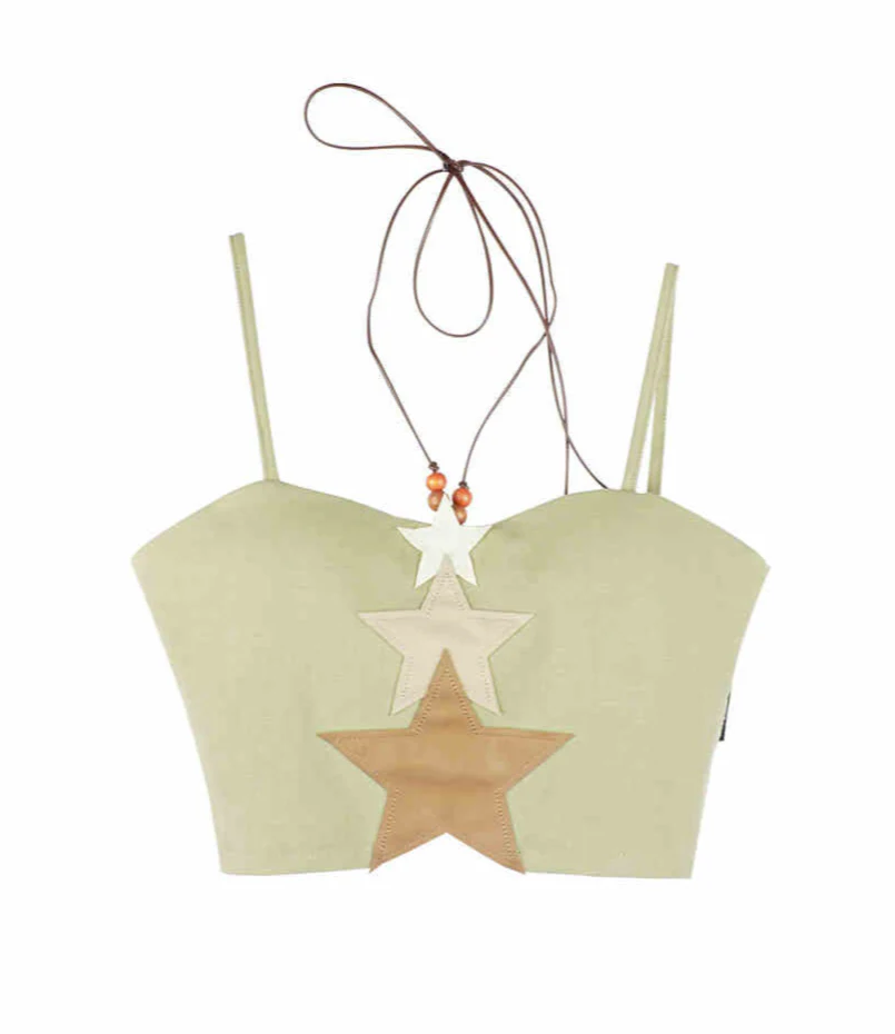 Star Patchwork Tank Top
