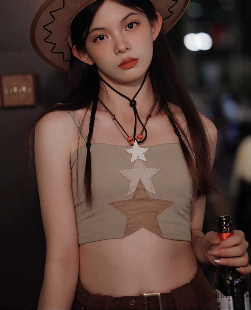 Star Patchwork Tank Top - Image 4