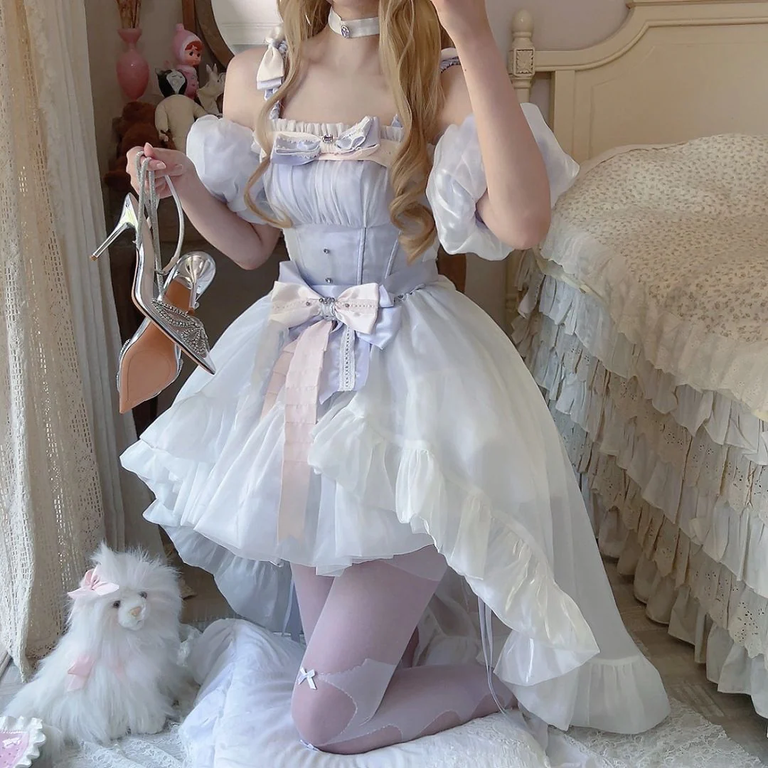 Star Purple Princess Lolita Dress(pre-sale) - Image 3