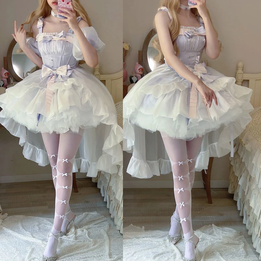 Star Purple Princess Lolita Dress(pre-sale) - Image 5