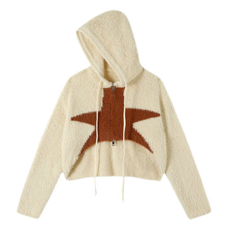 Star Zip Up Hoodie - Image 3