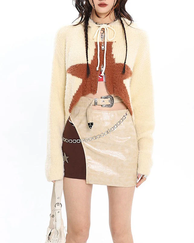 Star Zip Up Hoodie - Image 7