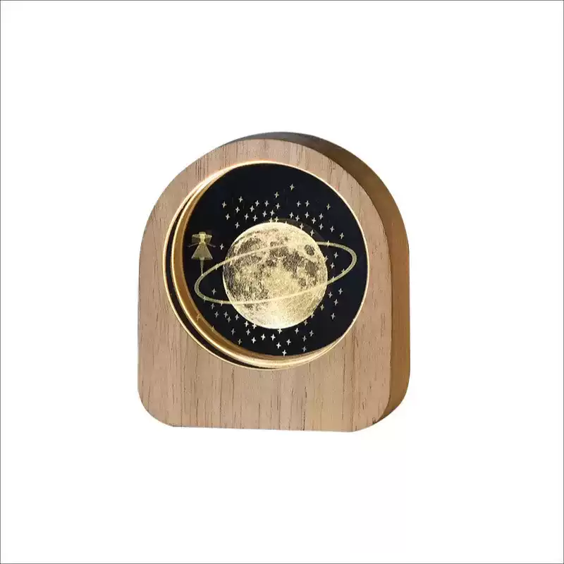 starry sky crystal ball 3D internal carving luminous light - Image 5