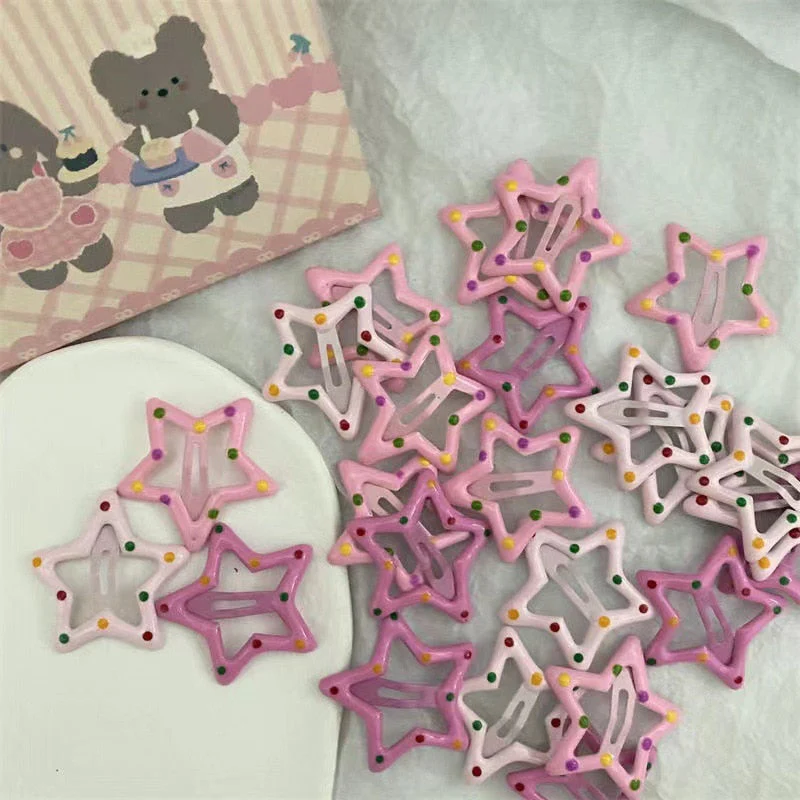 Starry Star Hair Barrettes - Image 10