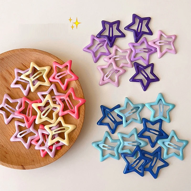 Starry Star Hair Barrettes - Image 9