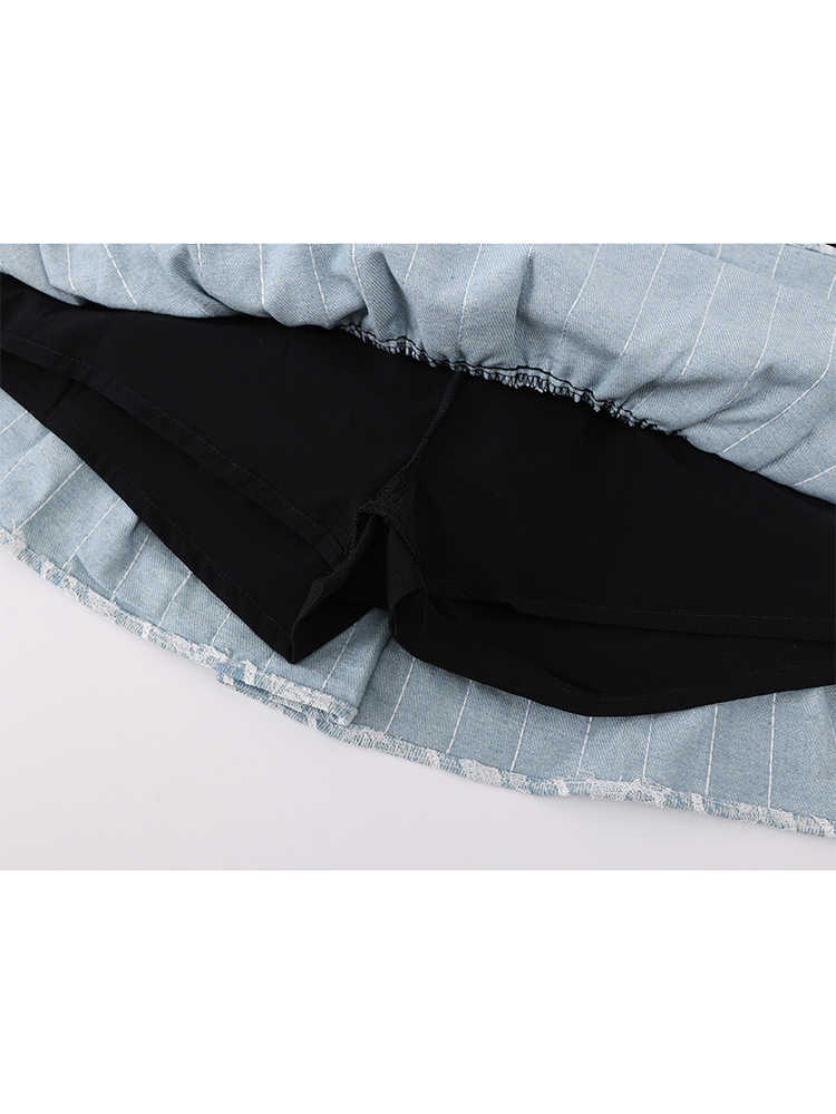 Strap Bow Dark Coquette Skirt - Image 5