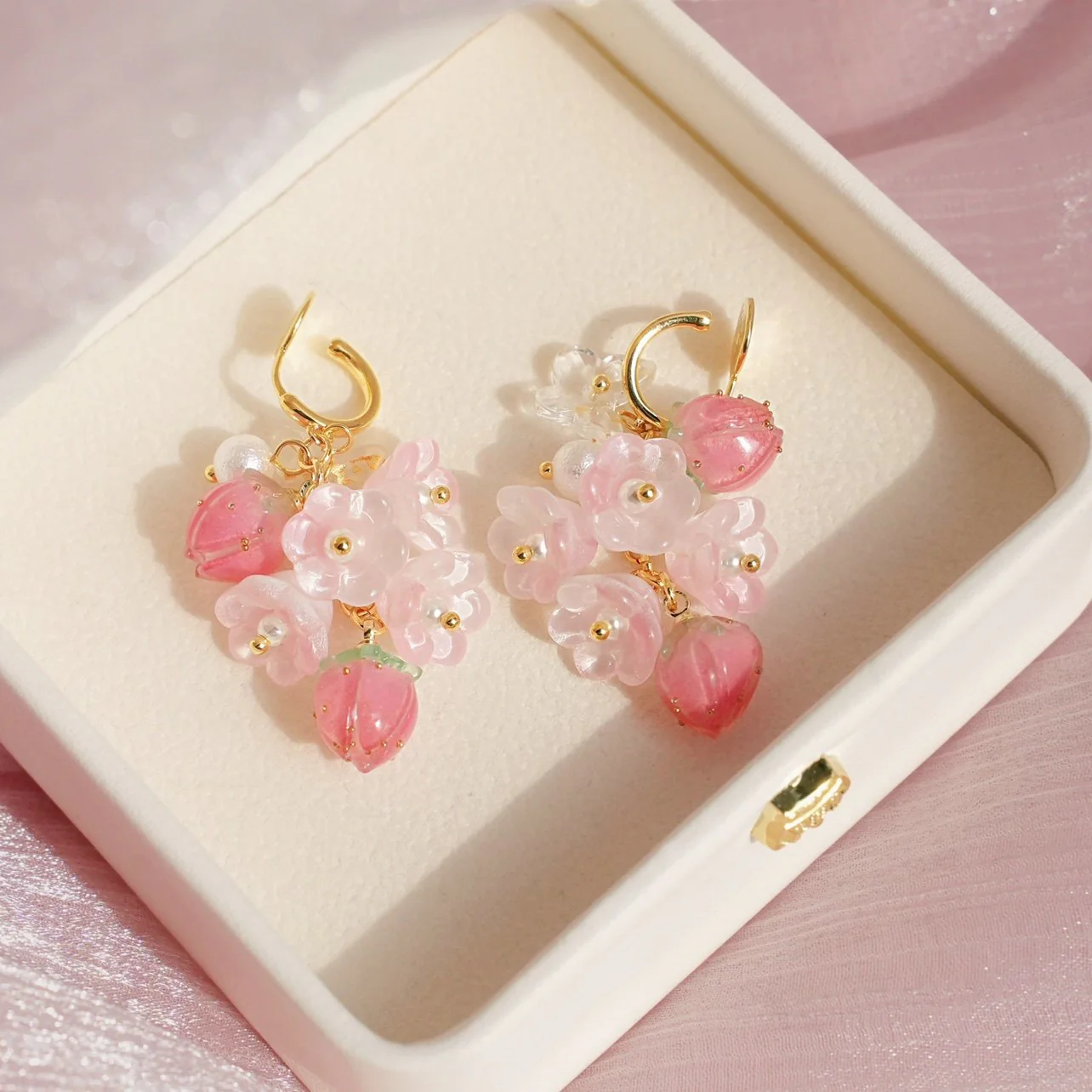 strawberry kawaii earrings - Image 5