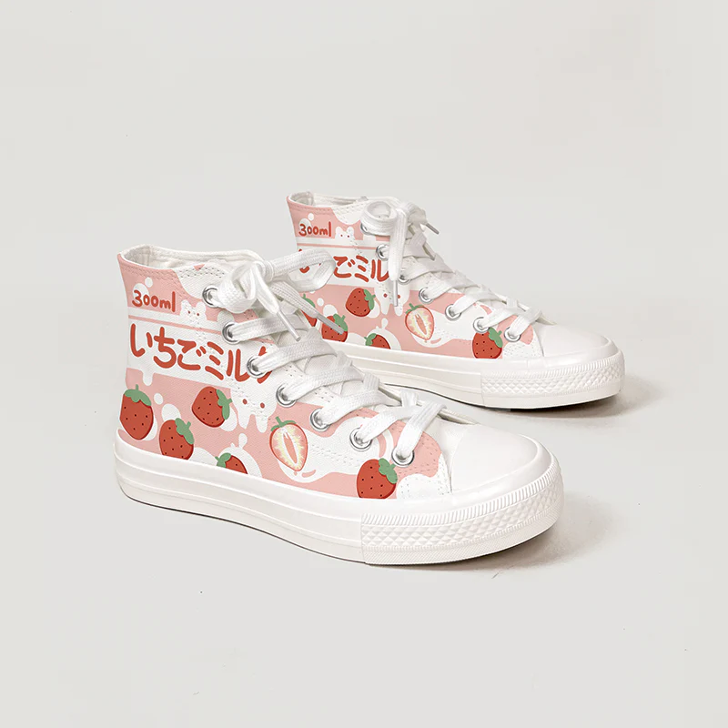 strawberry kawaii shoes - Image 5