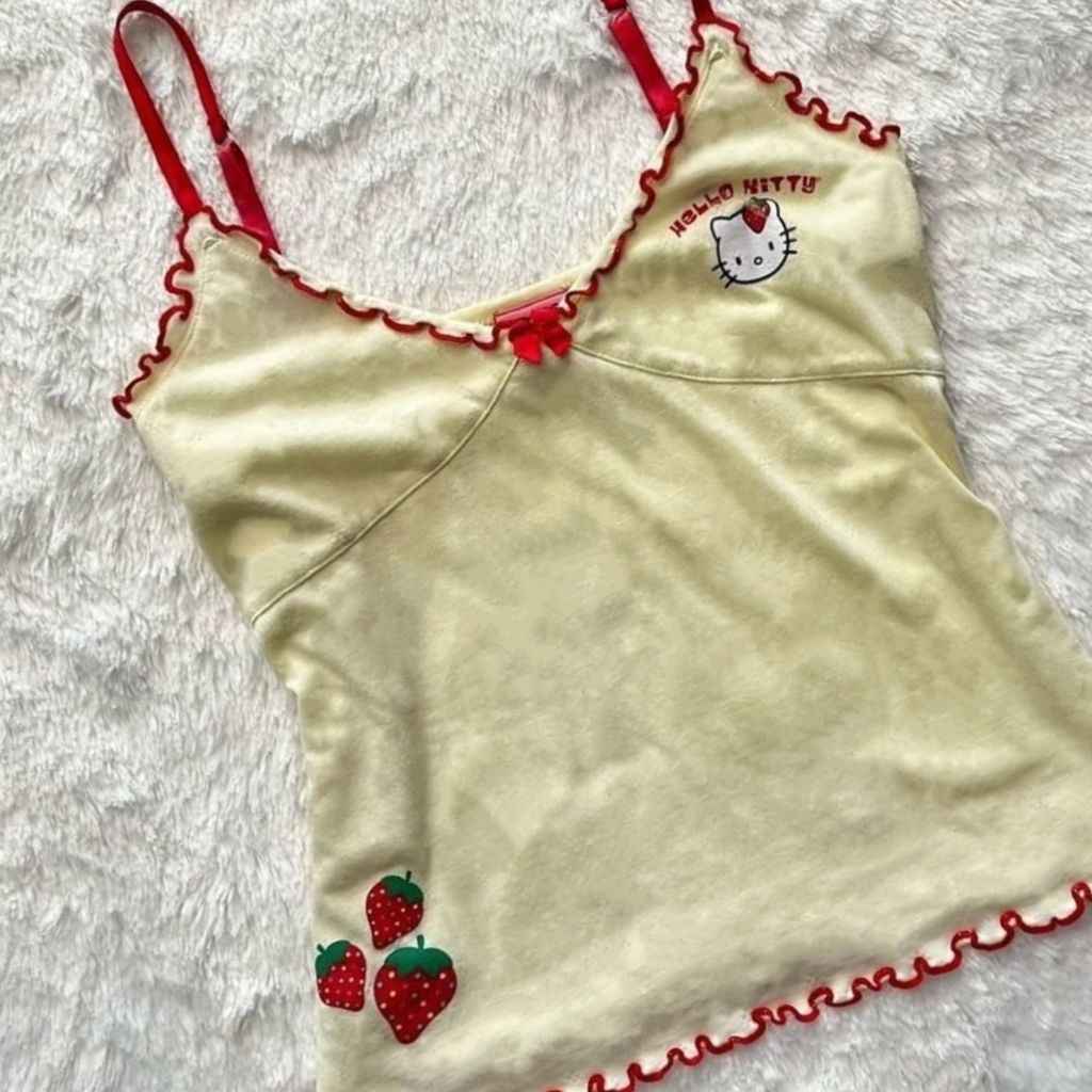 Strawberry Kitty Top - Image 2
