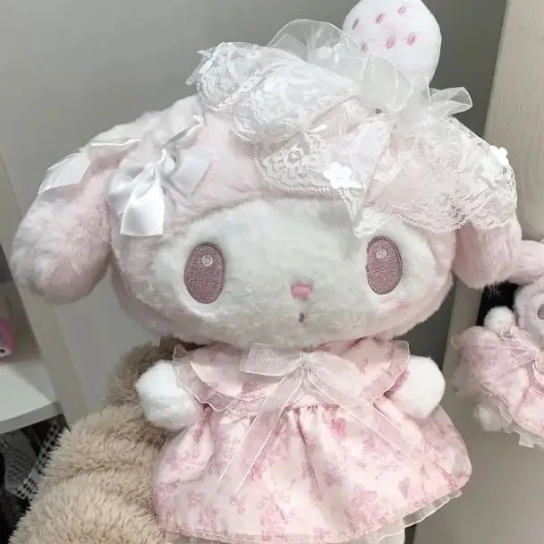 Strawberry Lace Bunny Plush - Image 3