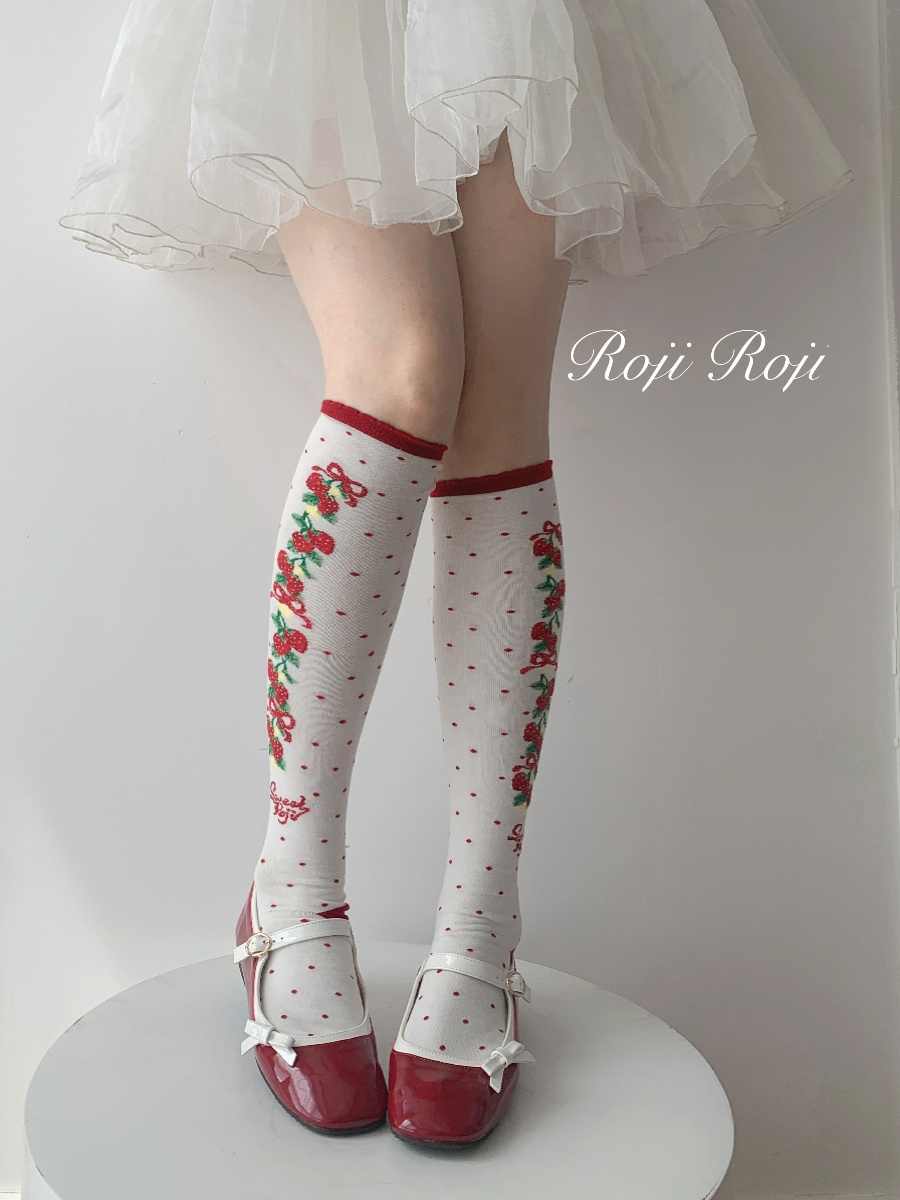 Strawberry Lolita Socks - Image 3