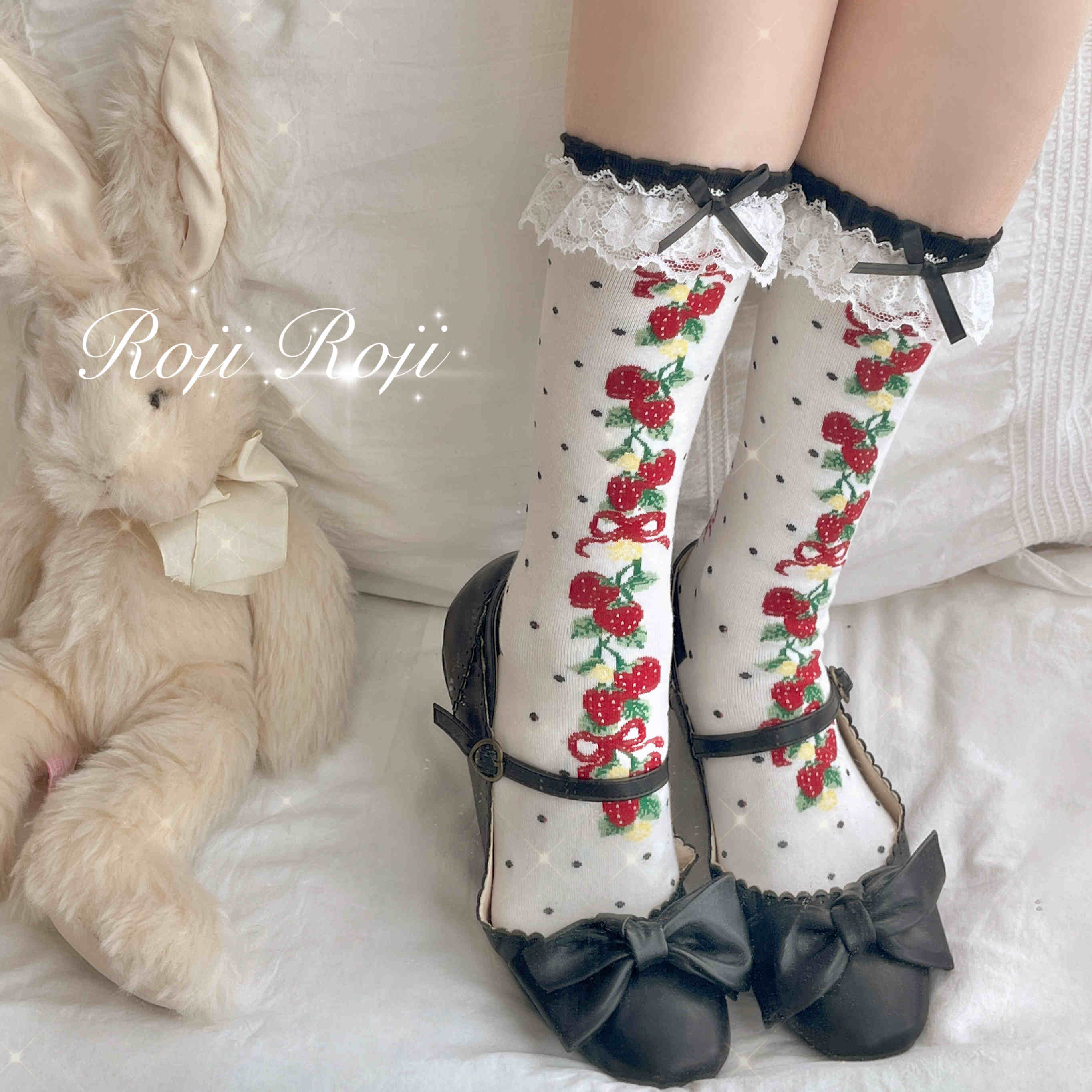 Strawberry Lolita Socks - Image 7