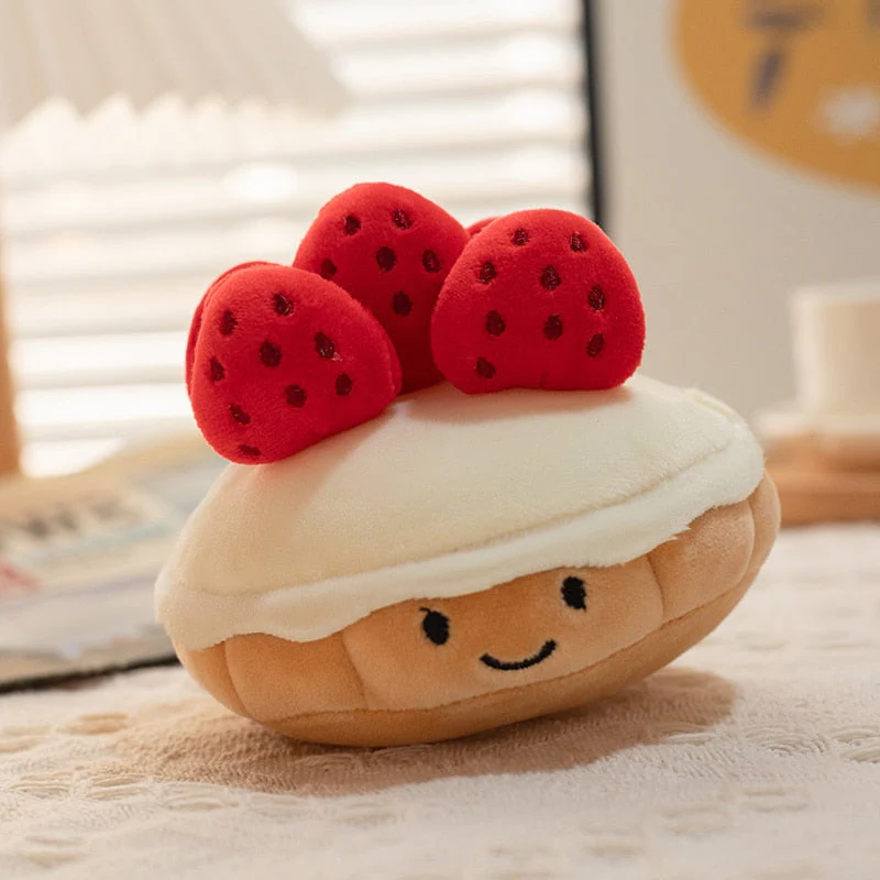 Strawberry Tartlet Plushie - Image 3