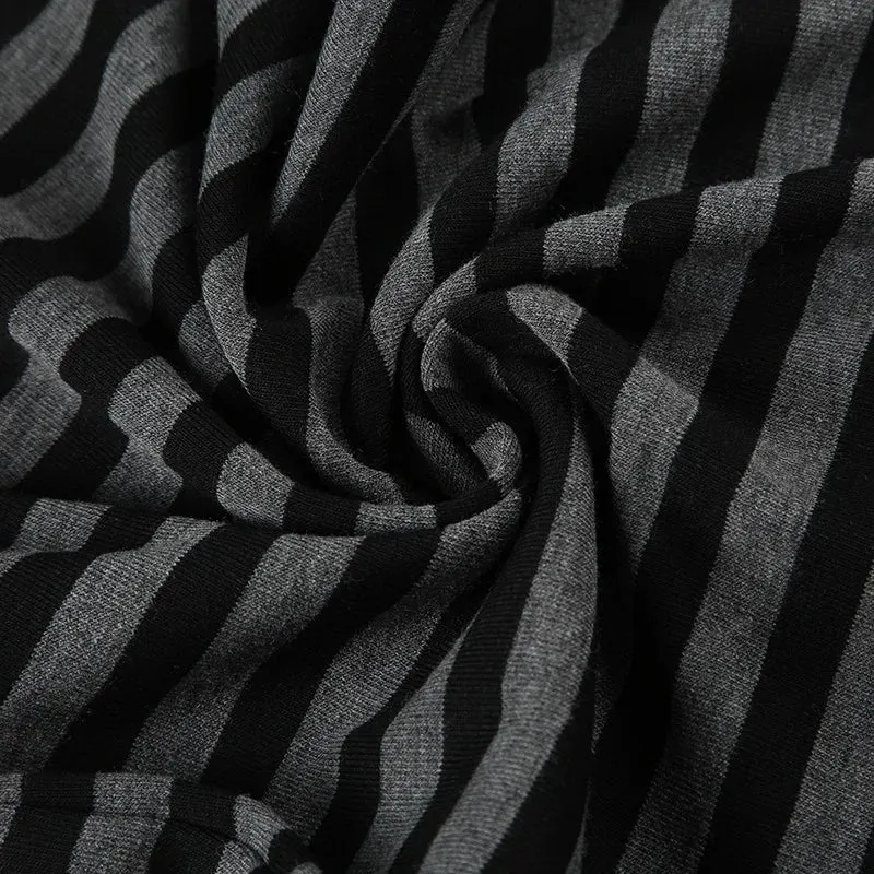 Striped Flare Sweatpants - Image 8