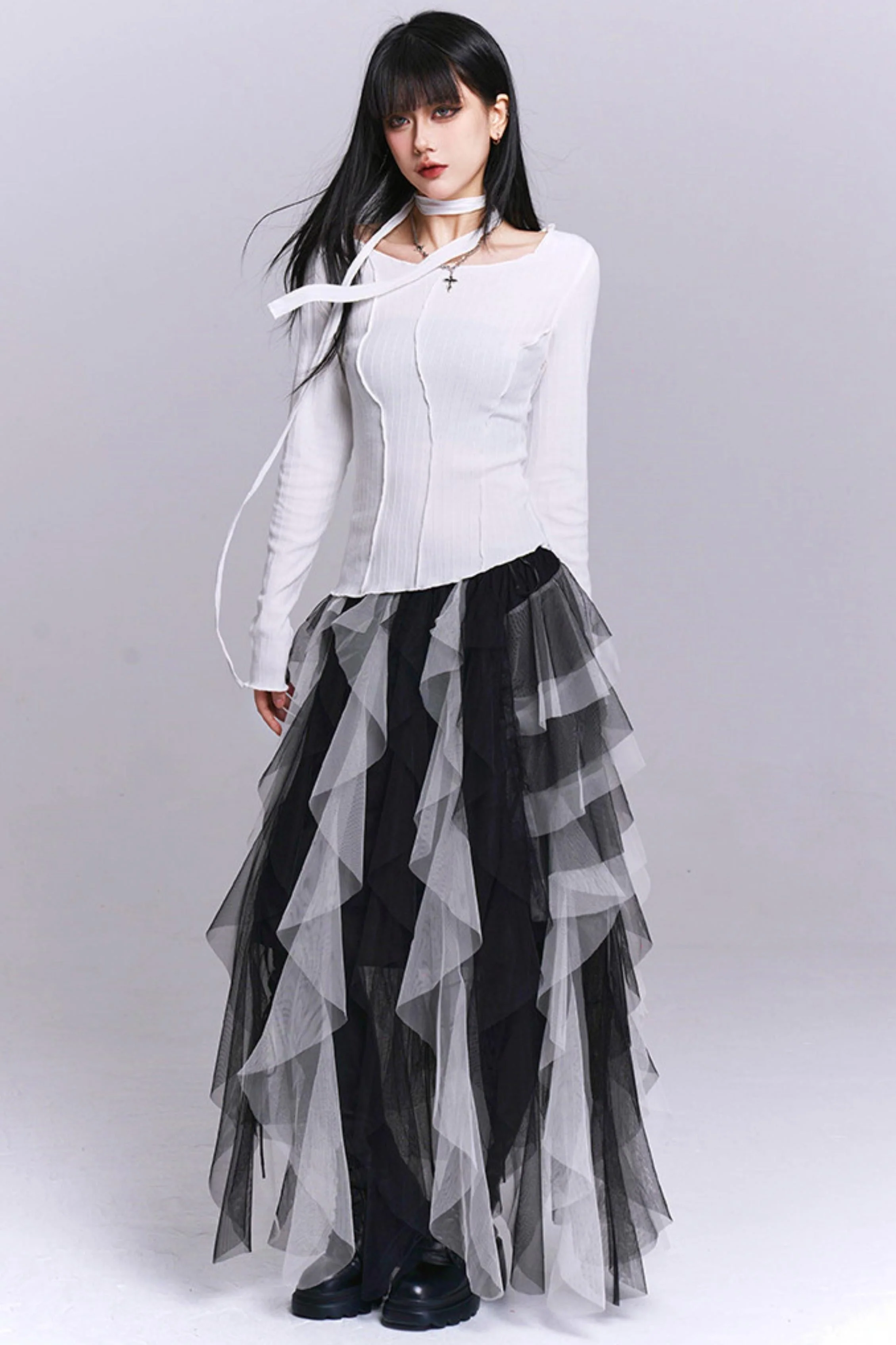 Edgy Slim Fit Top - Image 8