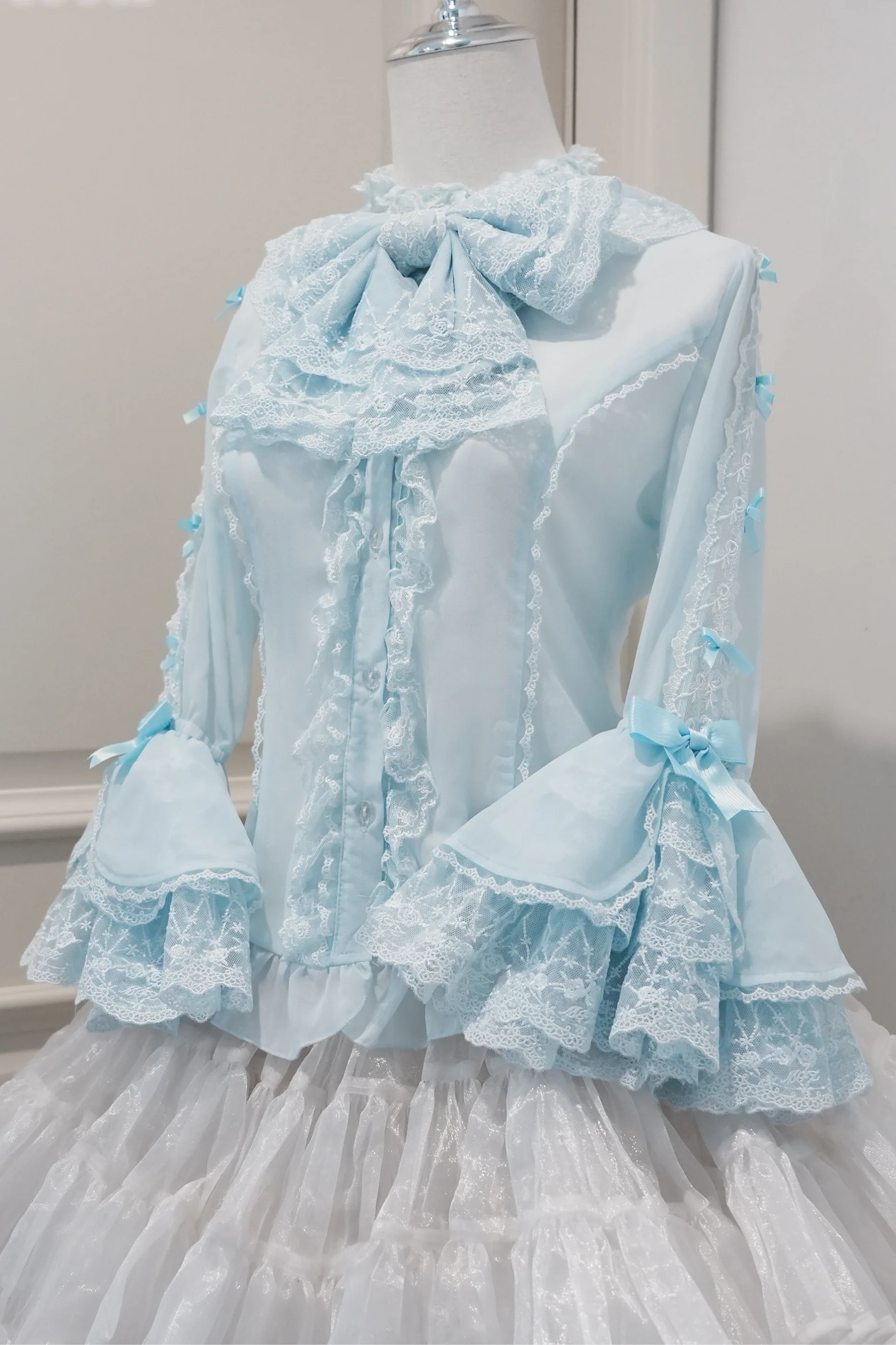 Summer Chiffon Lolita Blouse - Image 11