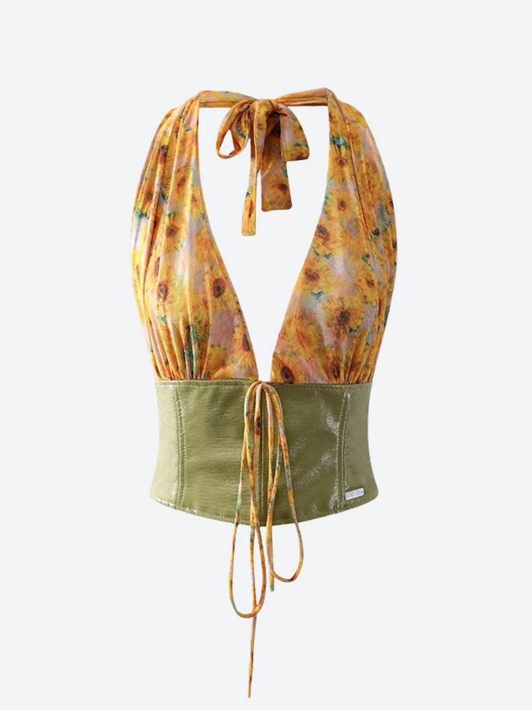 Sunflower Halter Top - Image 4