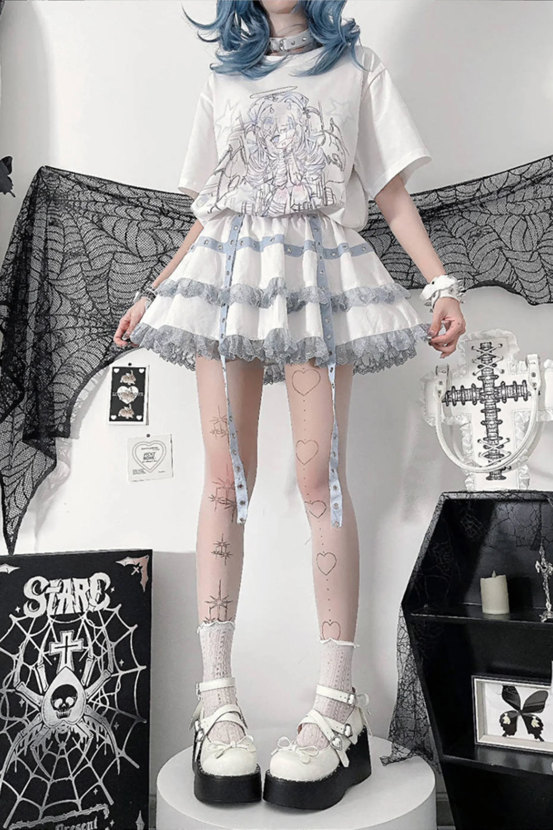 Super Ribbon Cross Shoes - Image 11