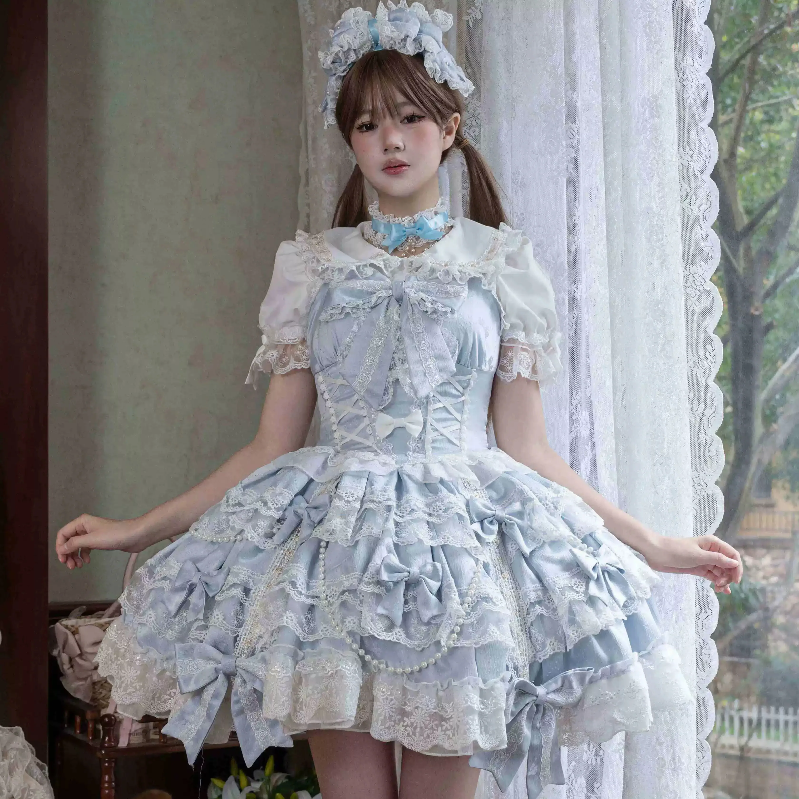 Suspender JSK Doll Lolita Dress - Image 4
