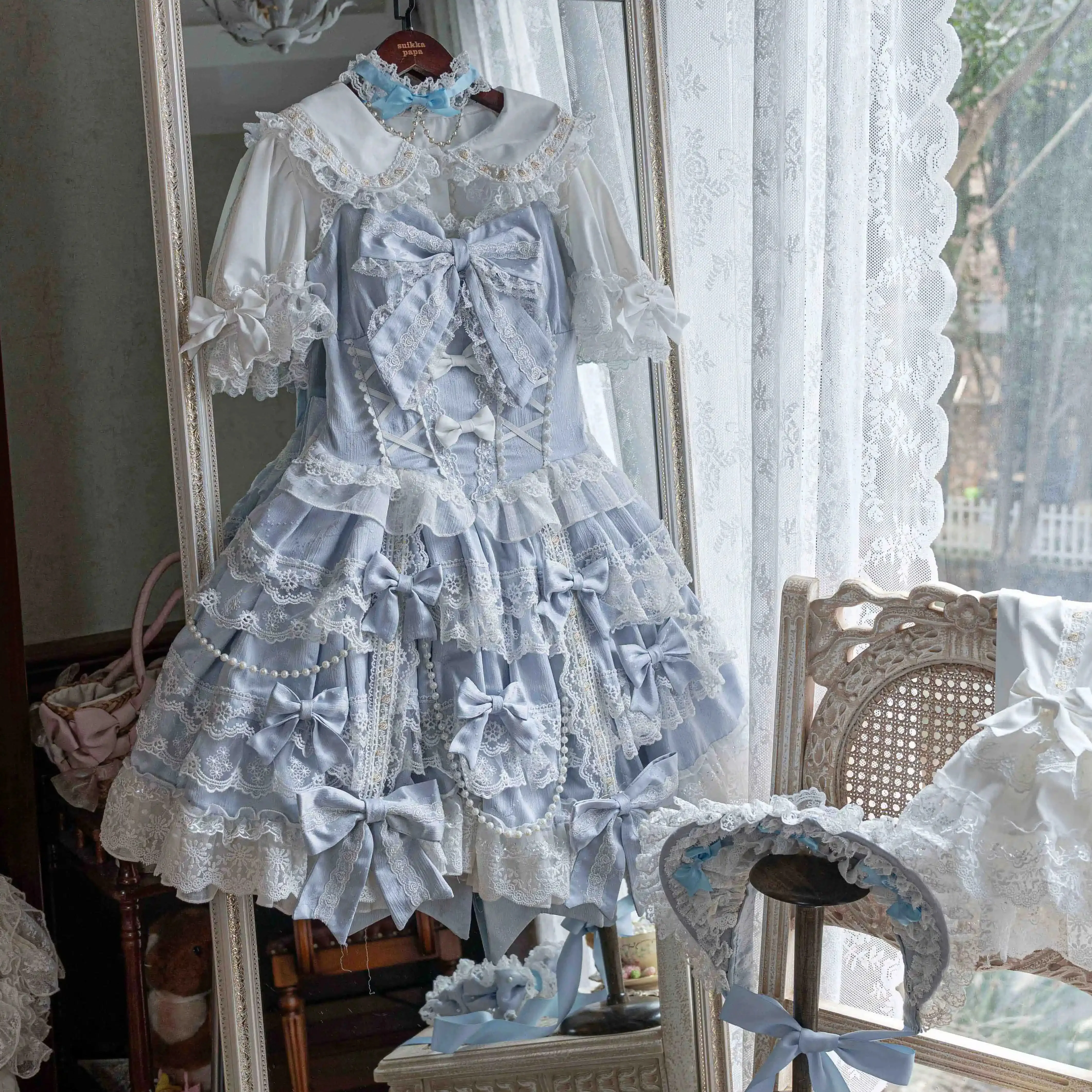 Suspender JSK Doll Lolita Dress - Image 5