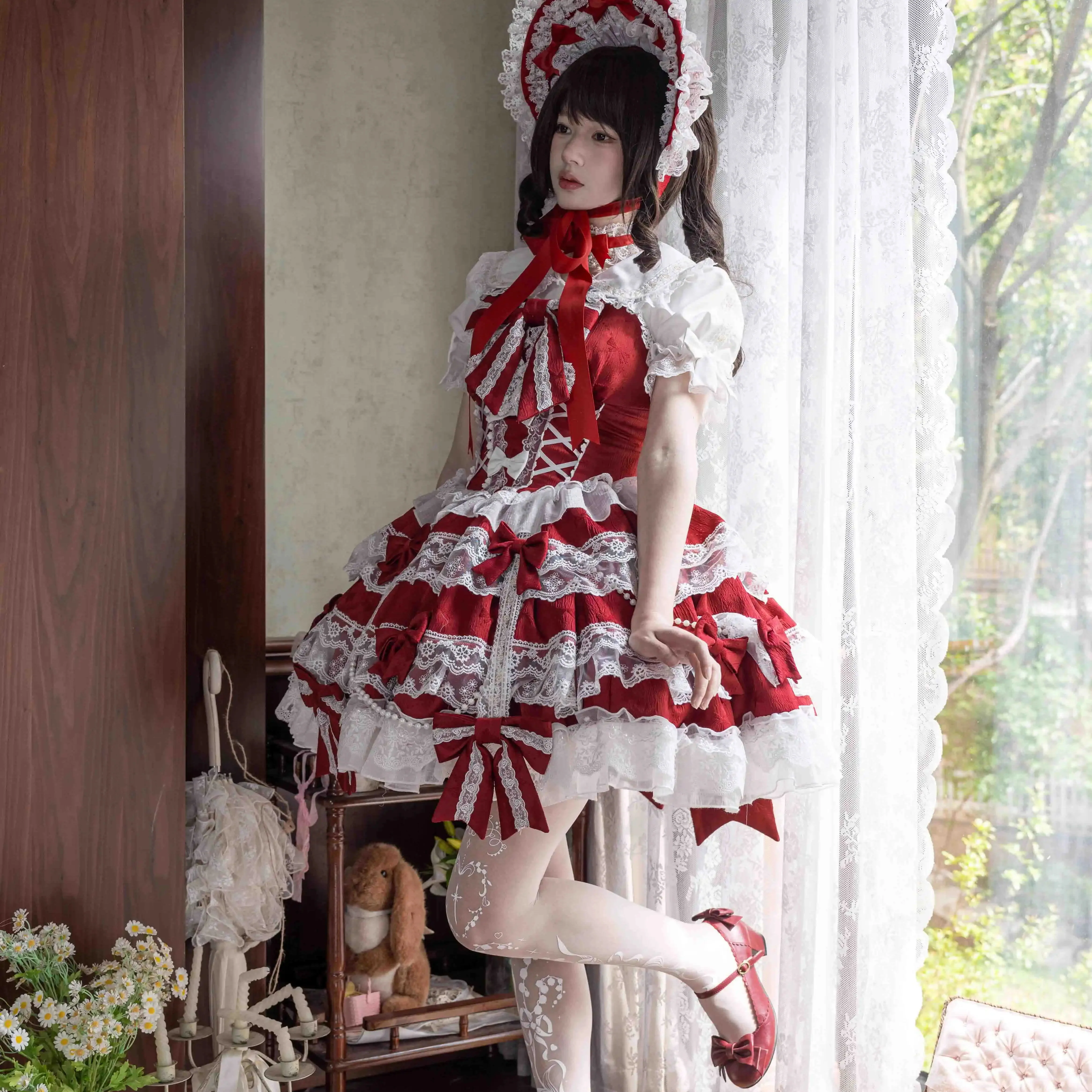 Suspender JSK Doll Lolita Dress - Image 6
