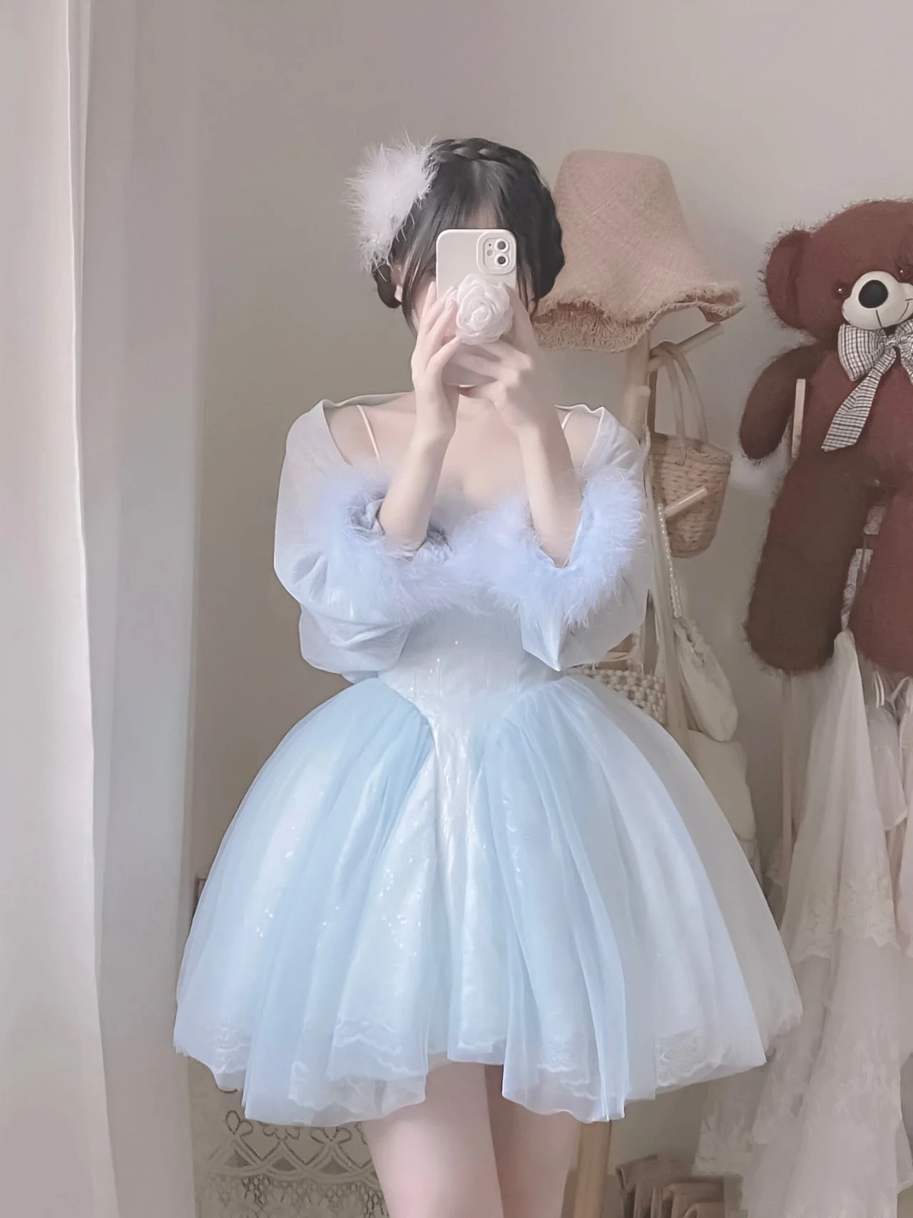 Swan Balletcore Dress - Image 4